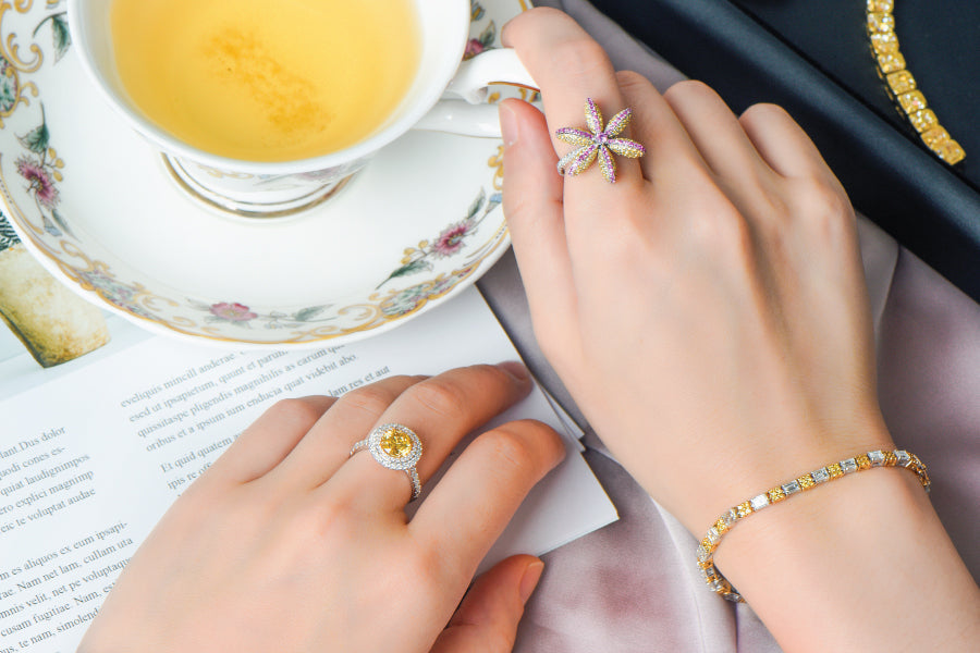 How To Wear Multiple Rings