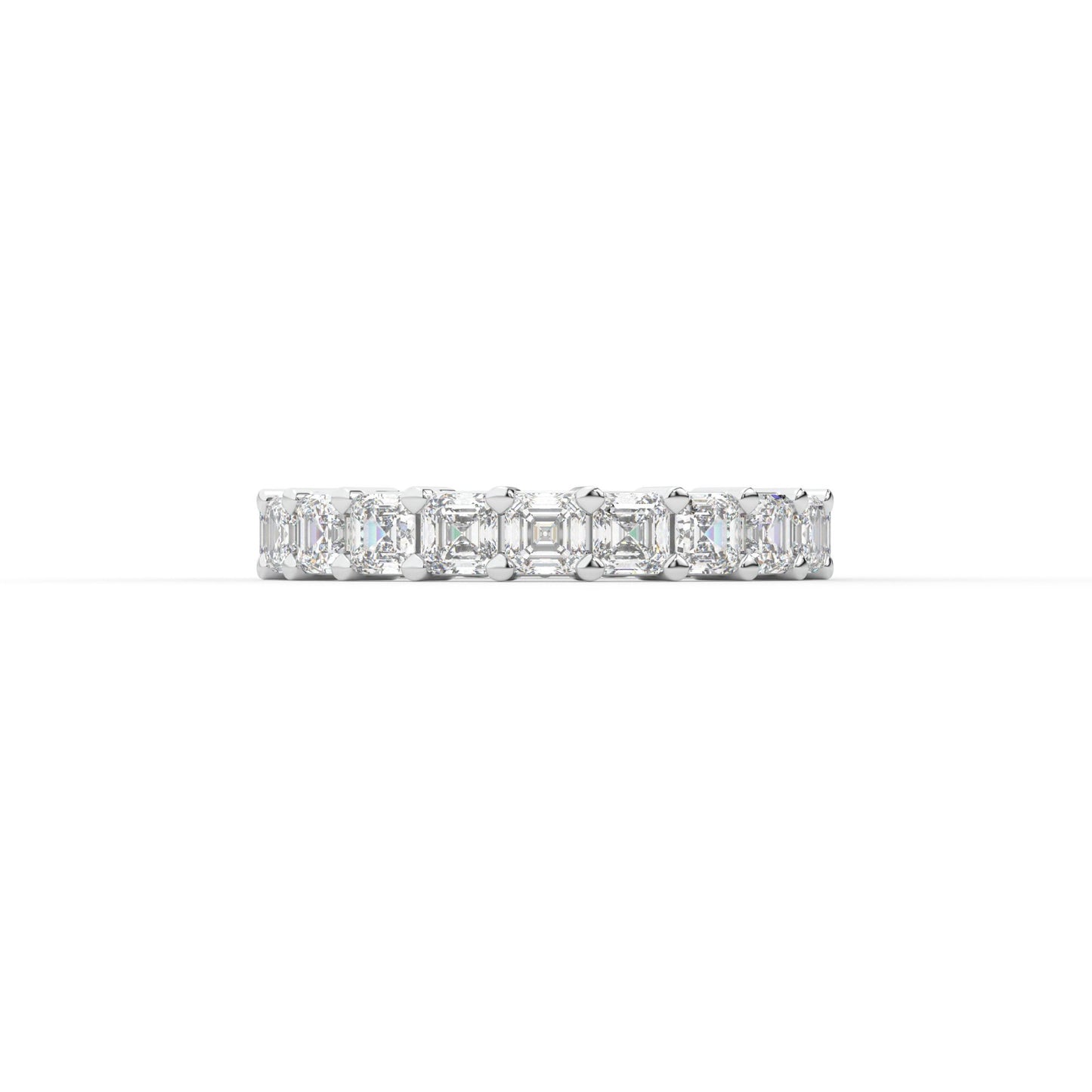 Majestic Assher cut eternity ring, Medium, 3.0 ct. (Approx.)