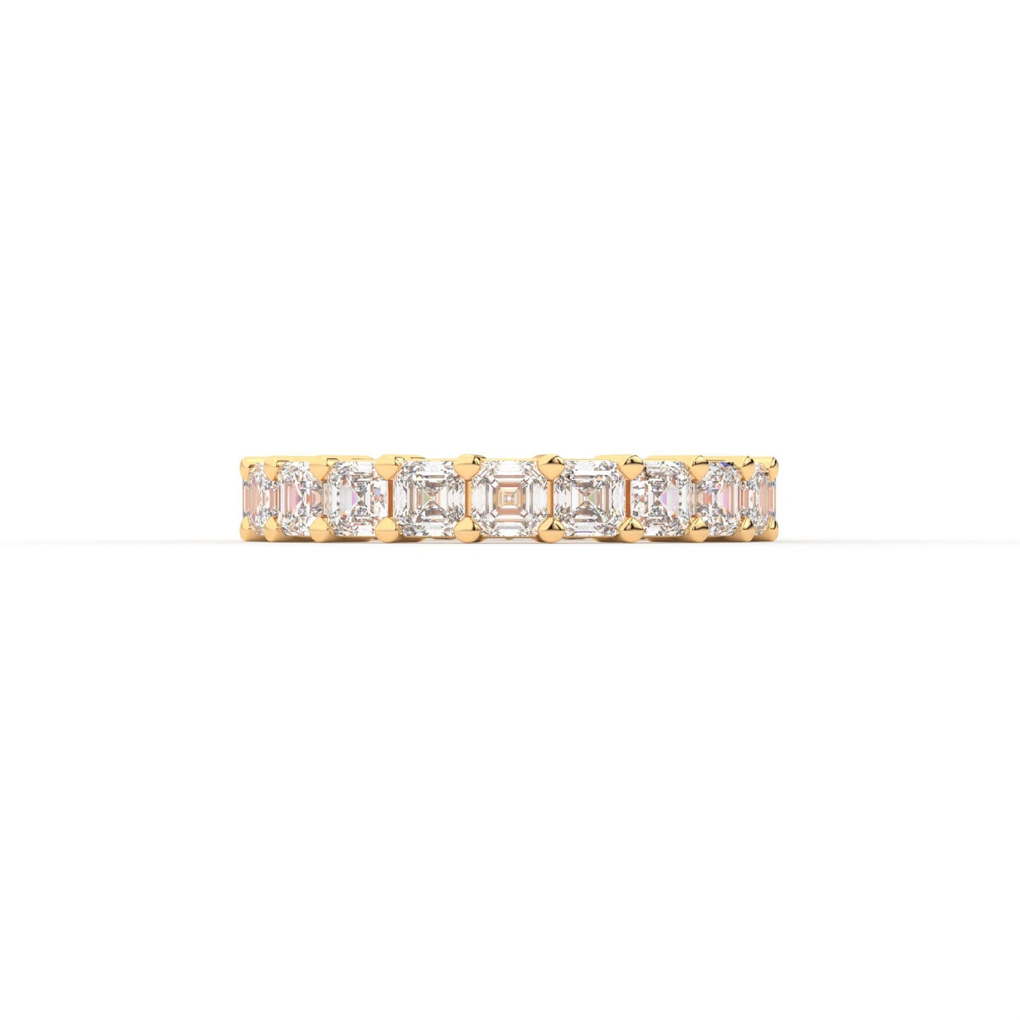 Majestic Assher cut eternity ring, Medium, 3.0 ct. (Approx.)