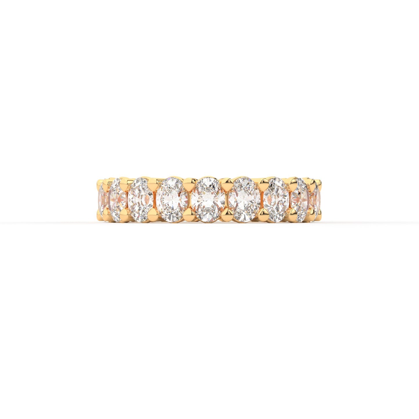 Majestic oval shape eternity ring, Large, 4.0 ct. (Approx.)