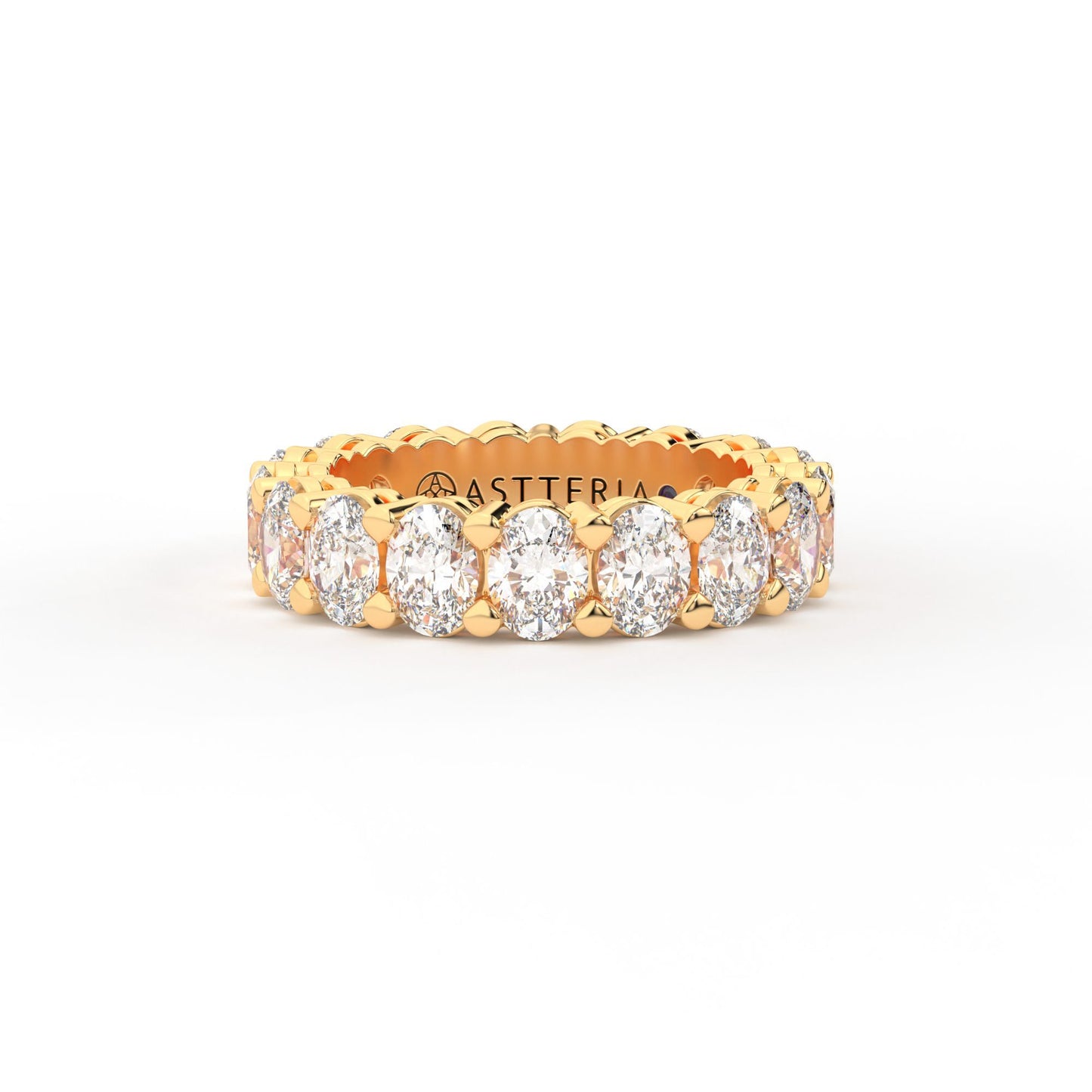 Majestic oval shape eternity ring, X-Large, 5.0 ct. (Approx.)