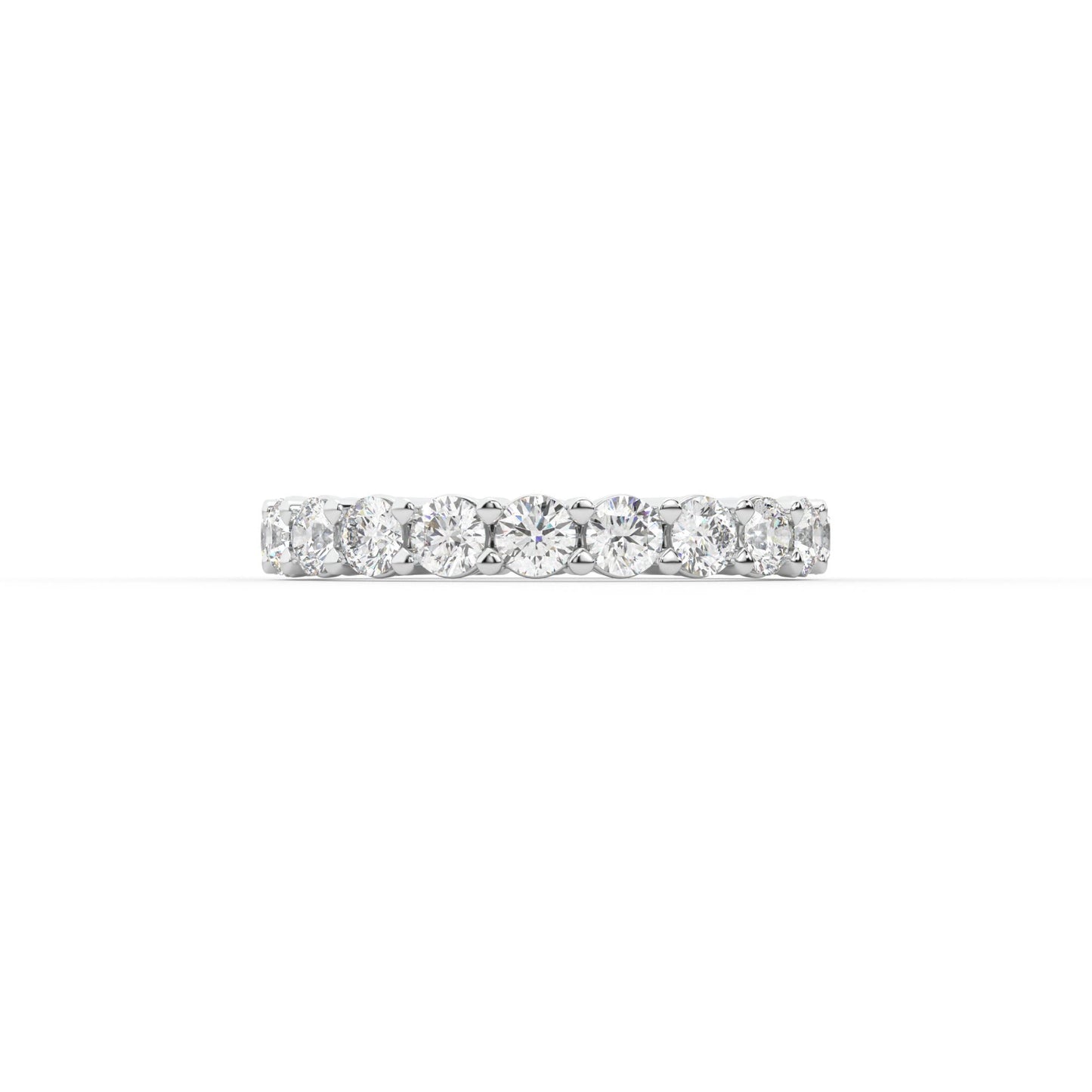 Majestic round shape eternity ring, Medium, 2.0 ct. (Approx.)