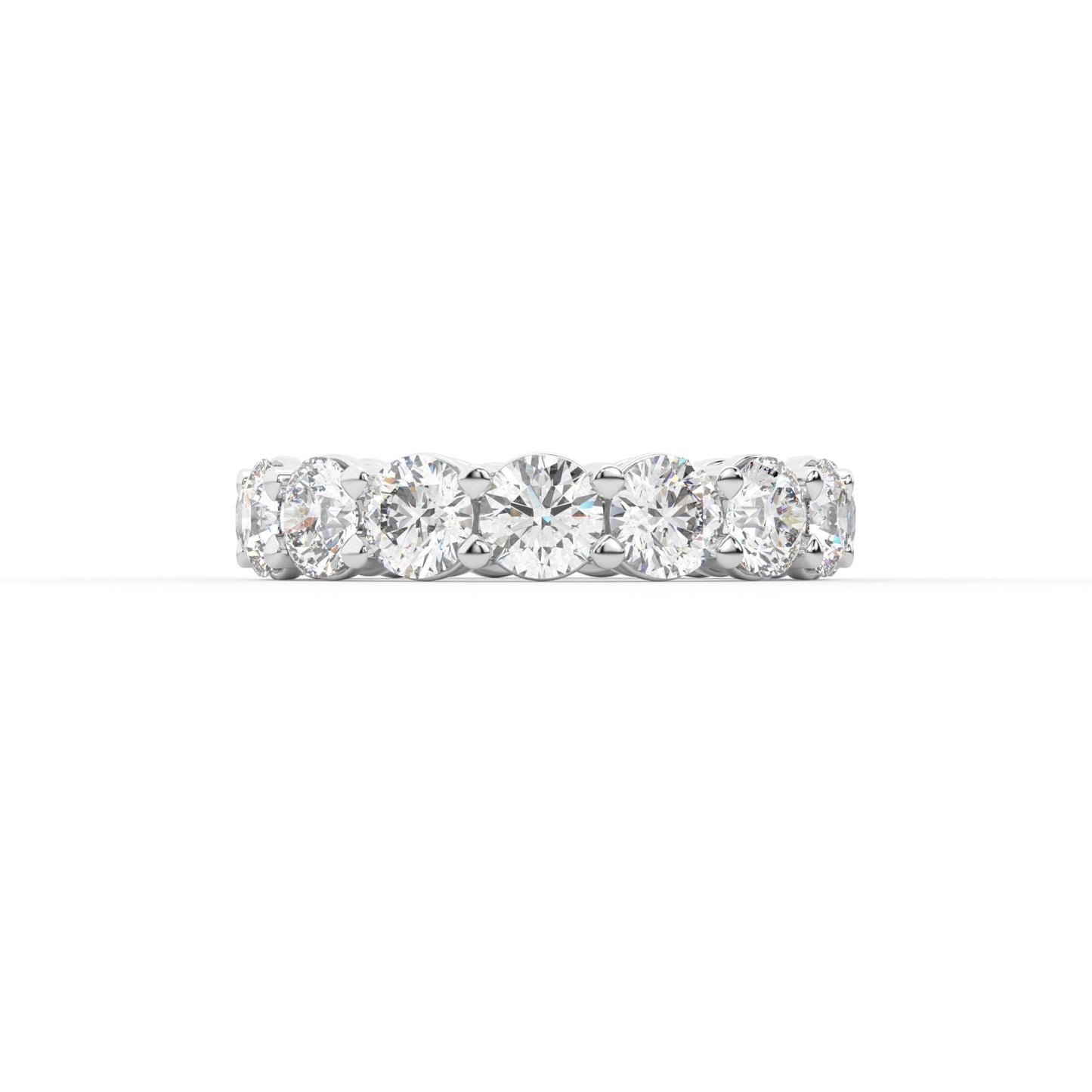 Majestic round shape eternity ring, X-Large, 5.5 ct. (Approx.)