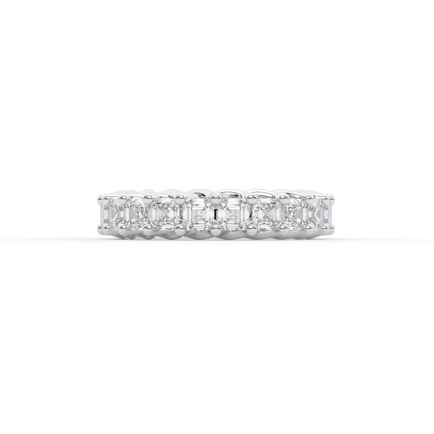Eternal Assher cut eternity ring, Medium, 3.0 ct. (Approx.)