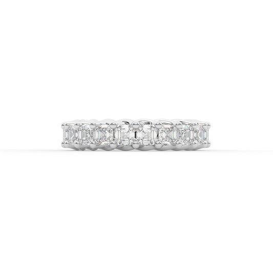 18K white gold