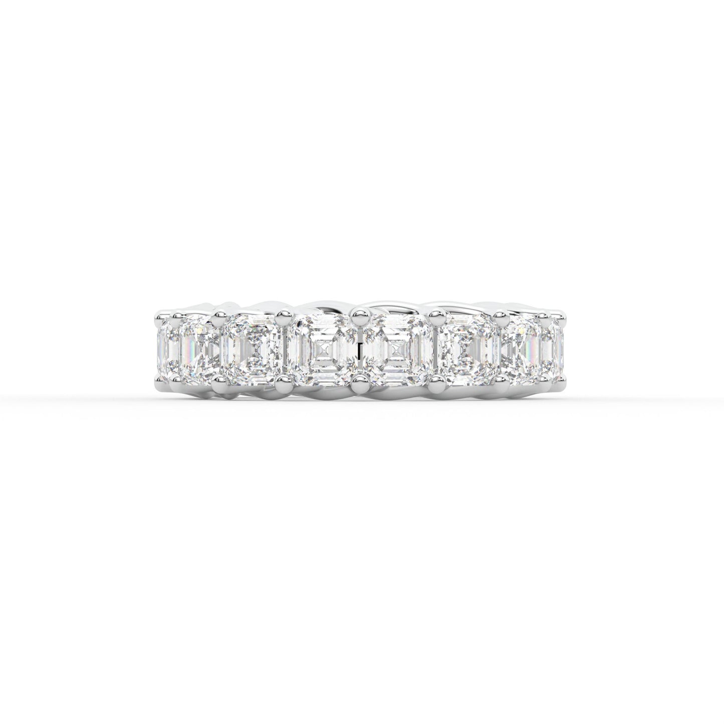 Eternal Assher cut eternity ring, Large, 5.5 ct. (Approx.)