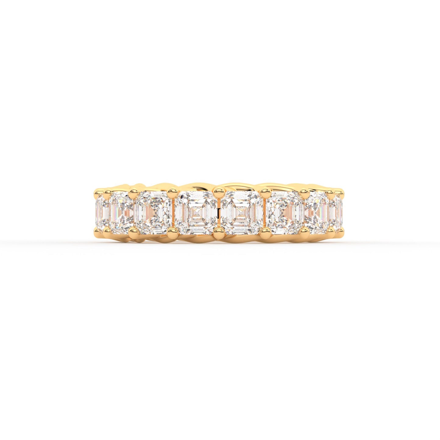 Eternal Assher cut eternity ring, Large, 5.5 ct. (Approx.)