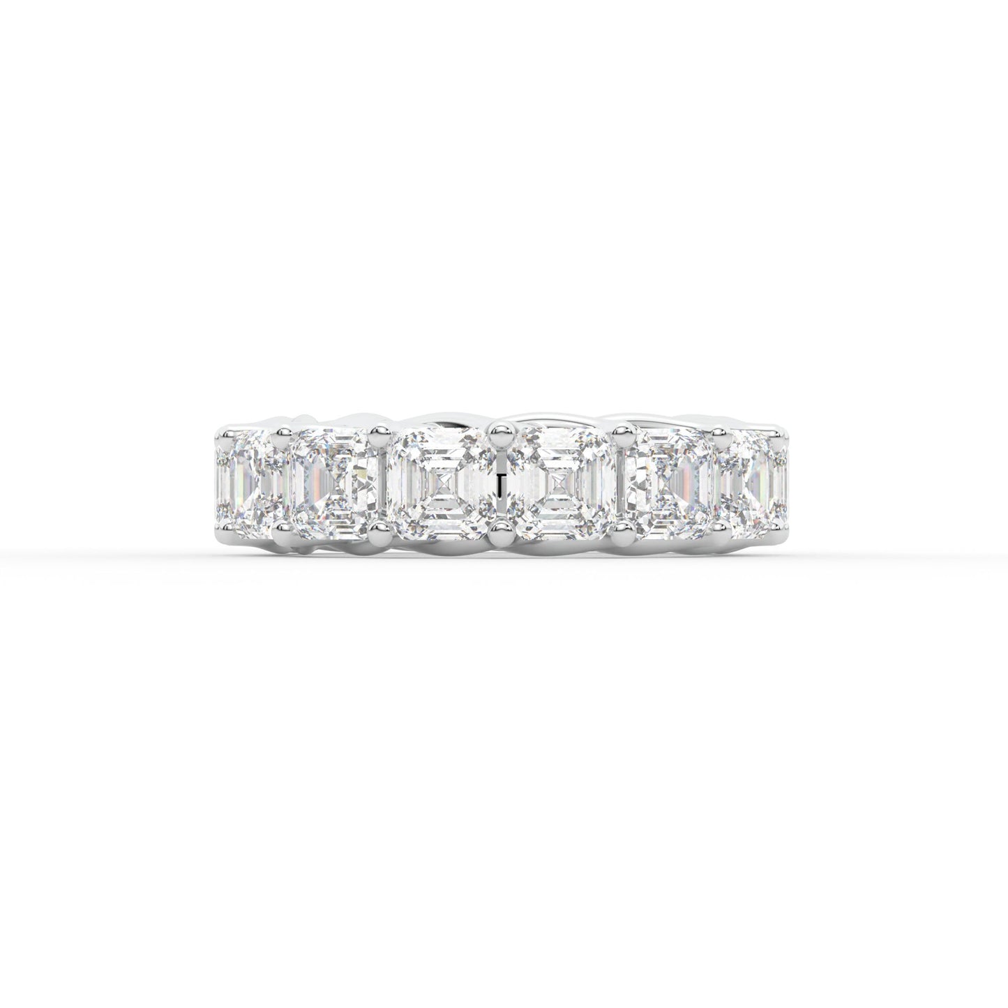 Eternal Assher cut eternity ring, X-Large, 7.5 ct. (Approx.)