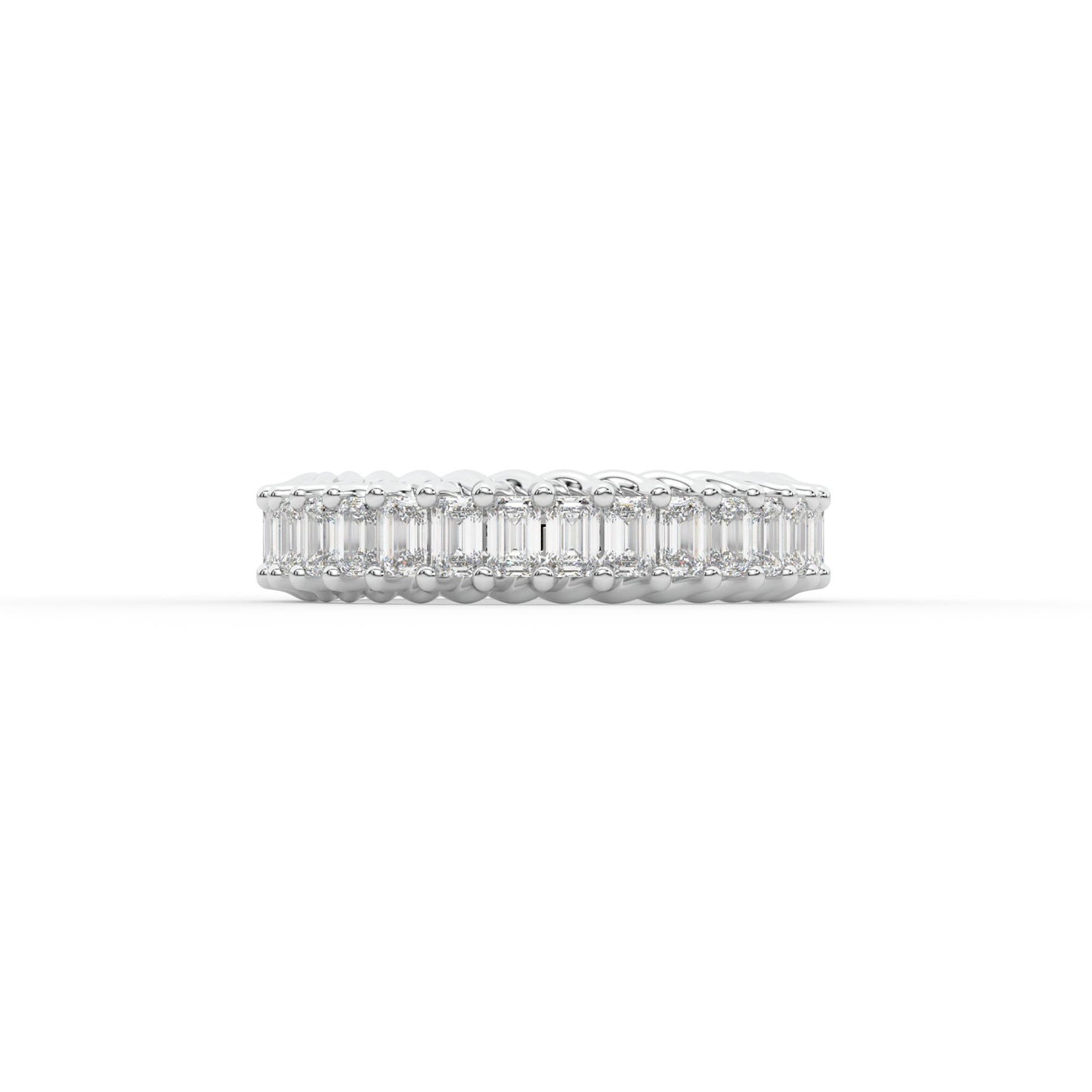 Eternal emerald shape eternity ring, Medium, 3.0 ct. (Approx.)
