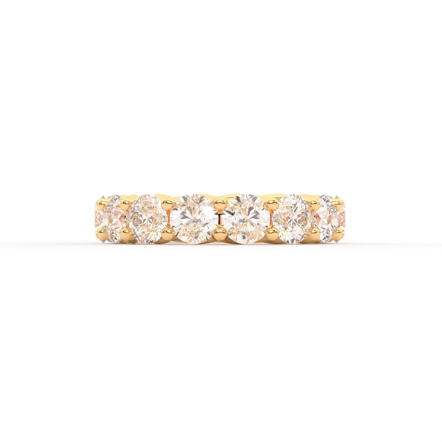 Eternal round shape eternity ring, X-Large, 5.5 ct. (Approx.)