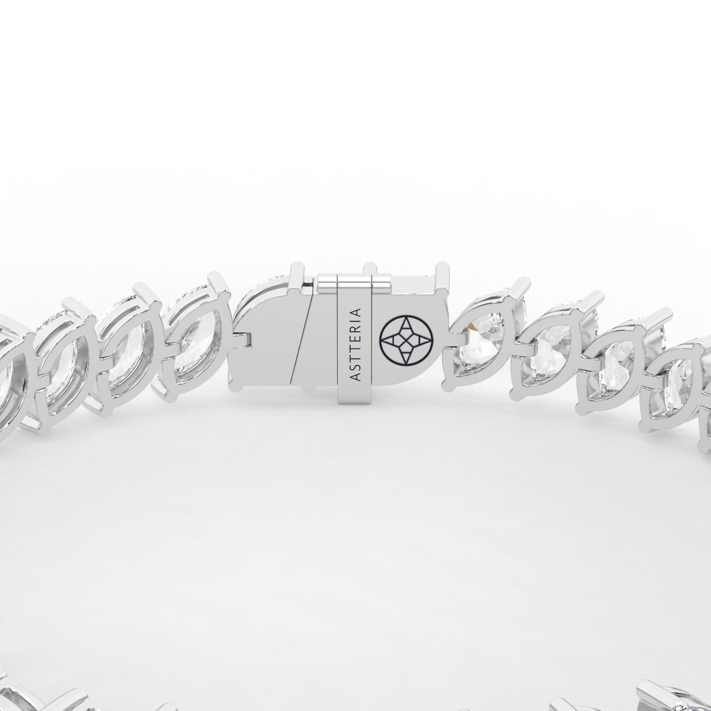 Marquise shape diamond tennis bracelet, 16.0 Ct. TW