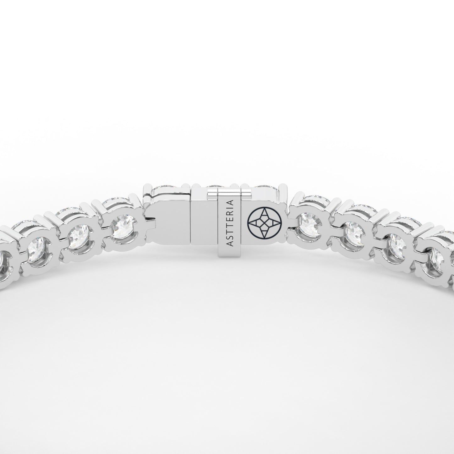 Round shape diamond tennis bracelet, 14.0 Ct. TW