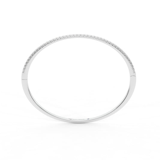 14K white gold, 18K white gold