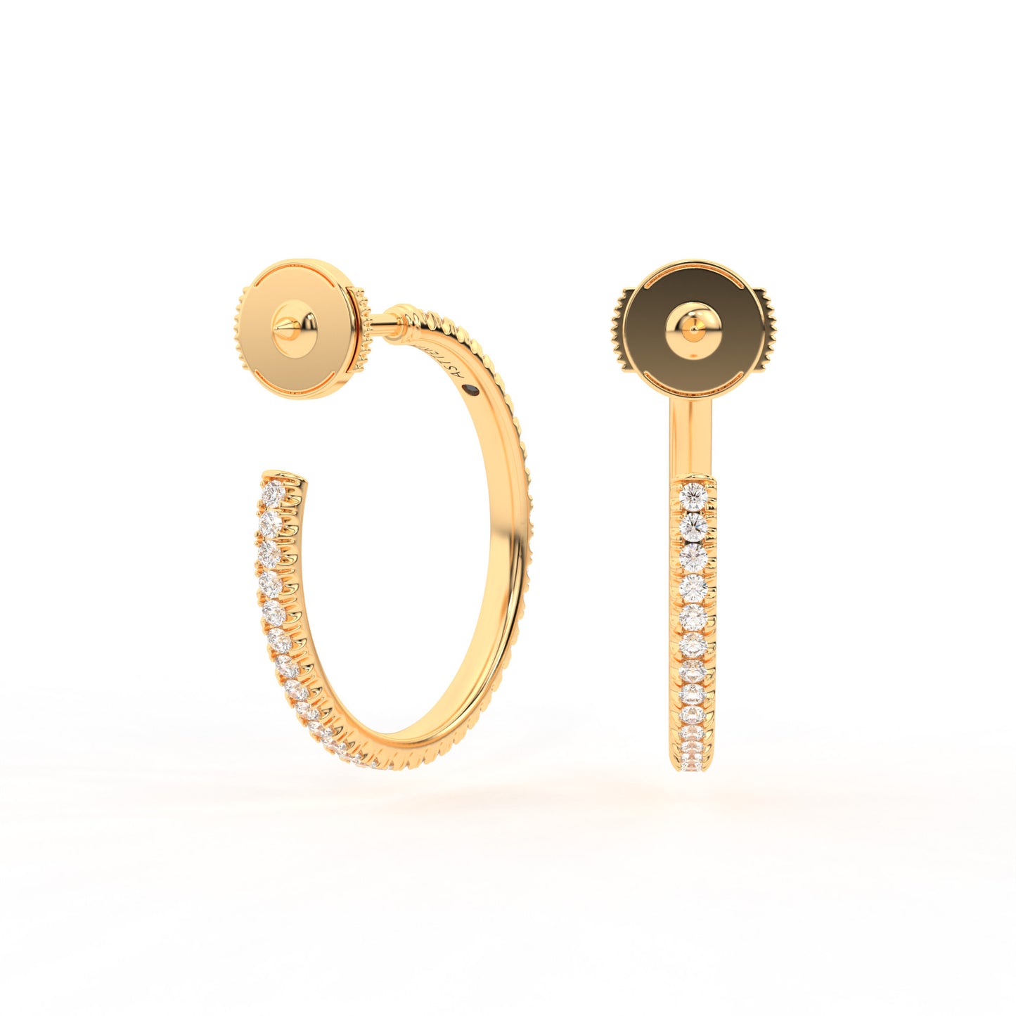 14K yellow gold, 18K yellow gold
