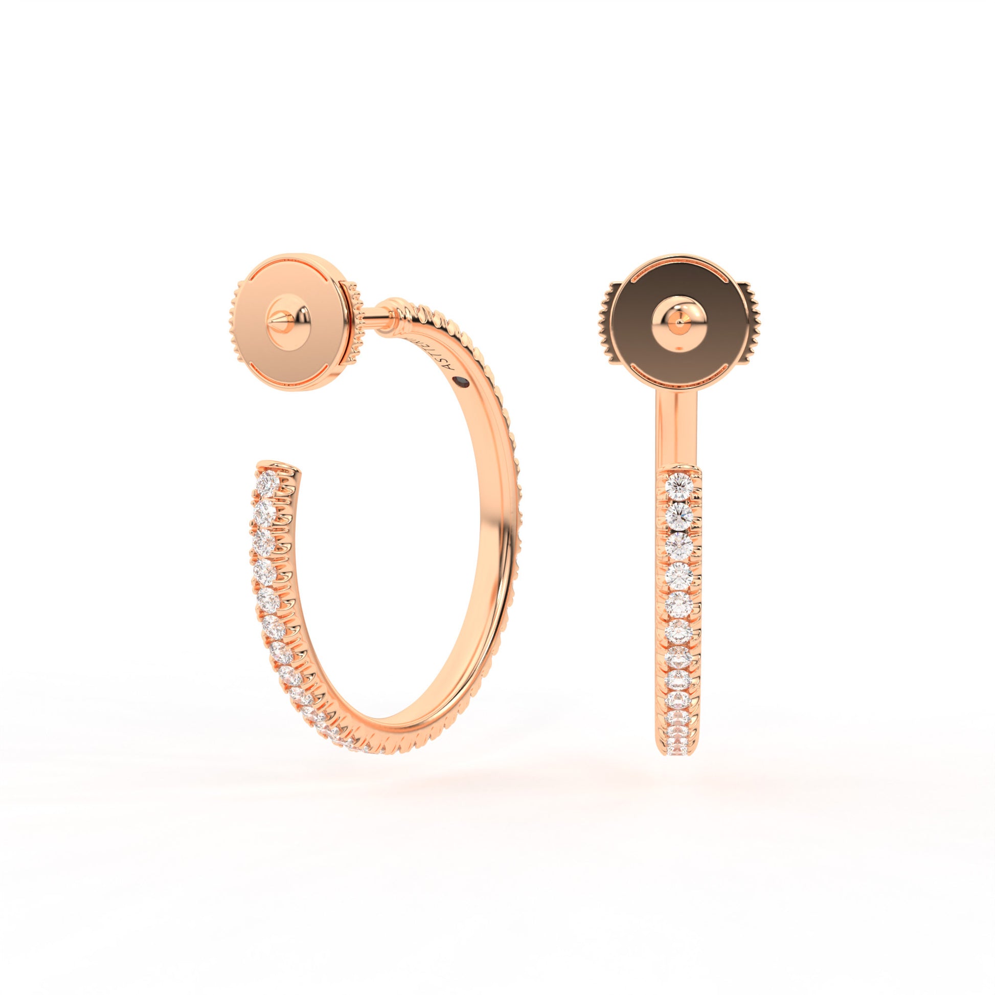 14K rose gold, 18K rose gold
