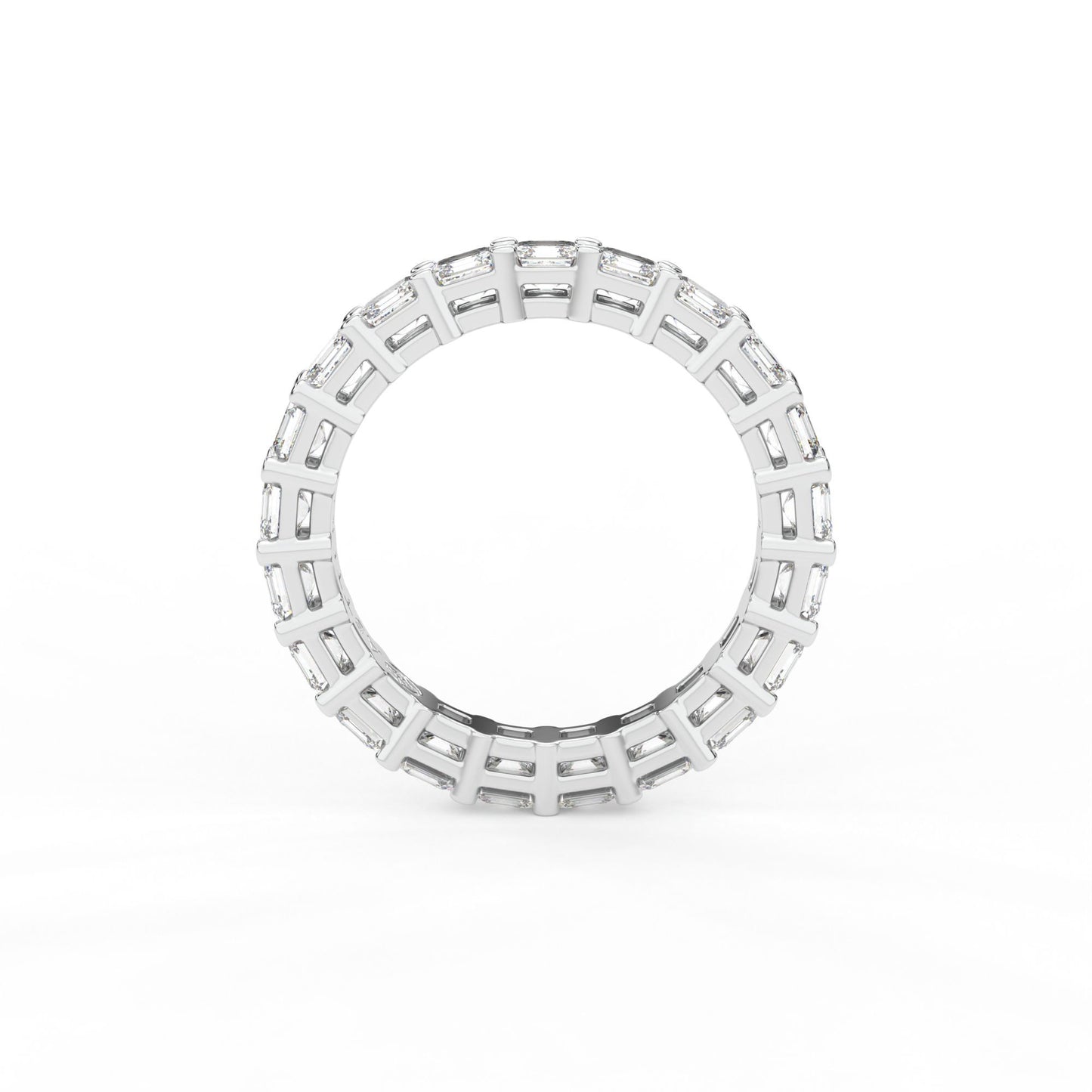 Majestic Assher cut eternity ring, Medium, 3.0 ct. (Approx.)