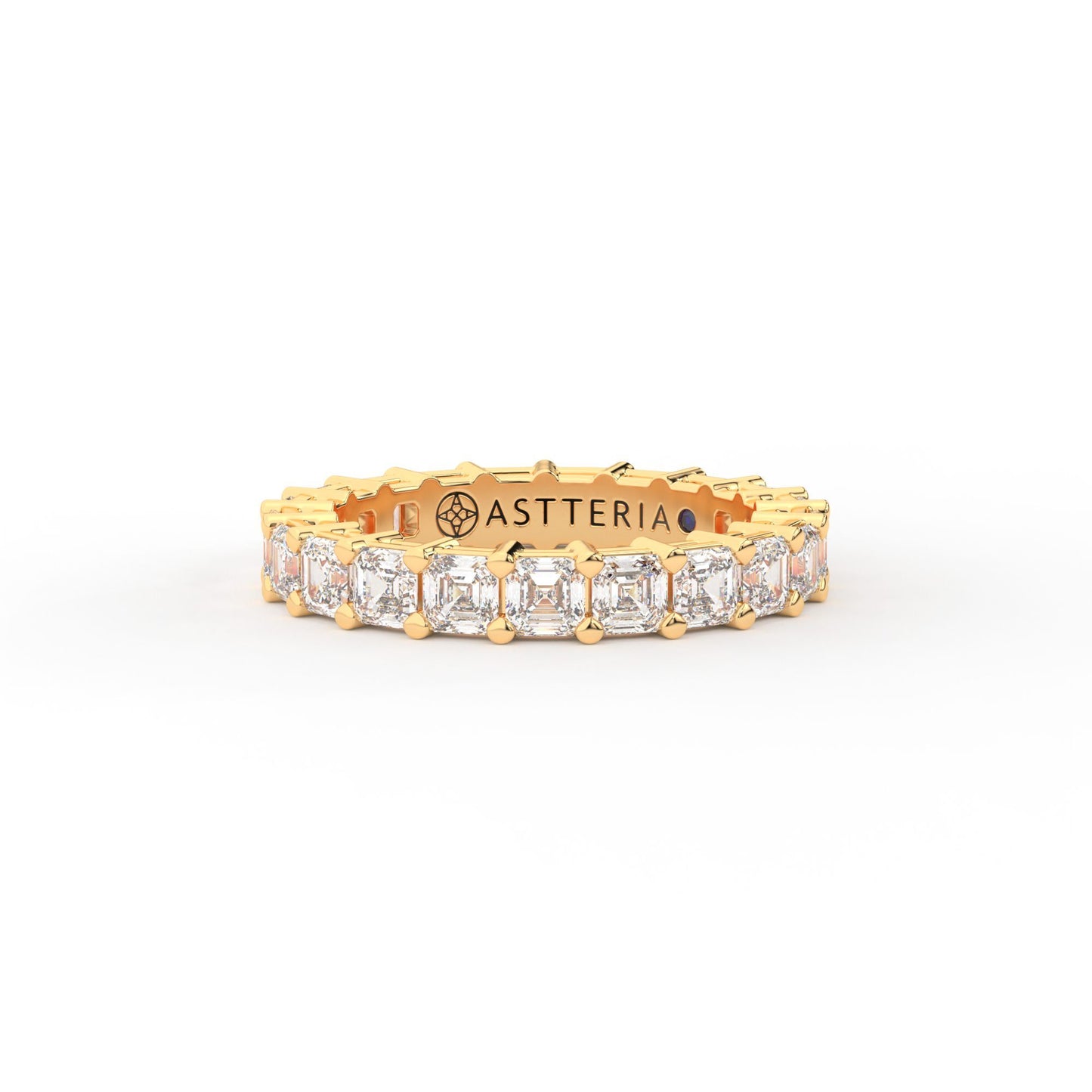 Majestic Assher cut eternity ring, Medium, 3.0 ct. (Approx.)