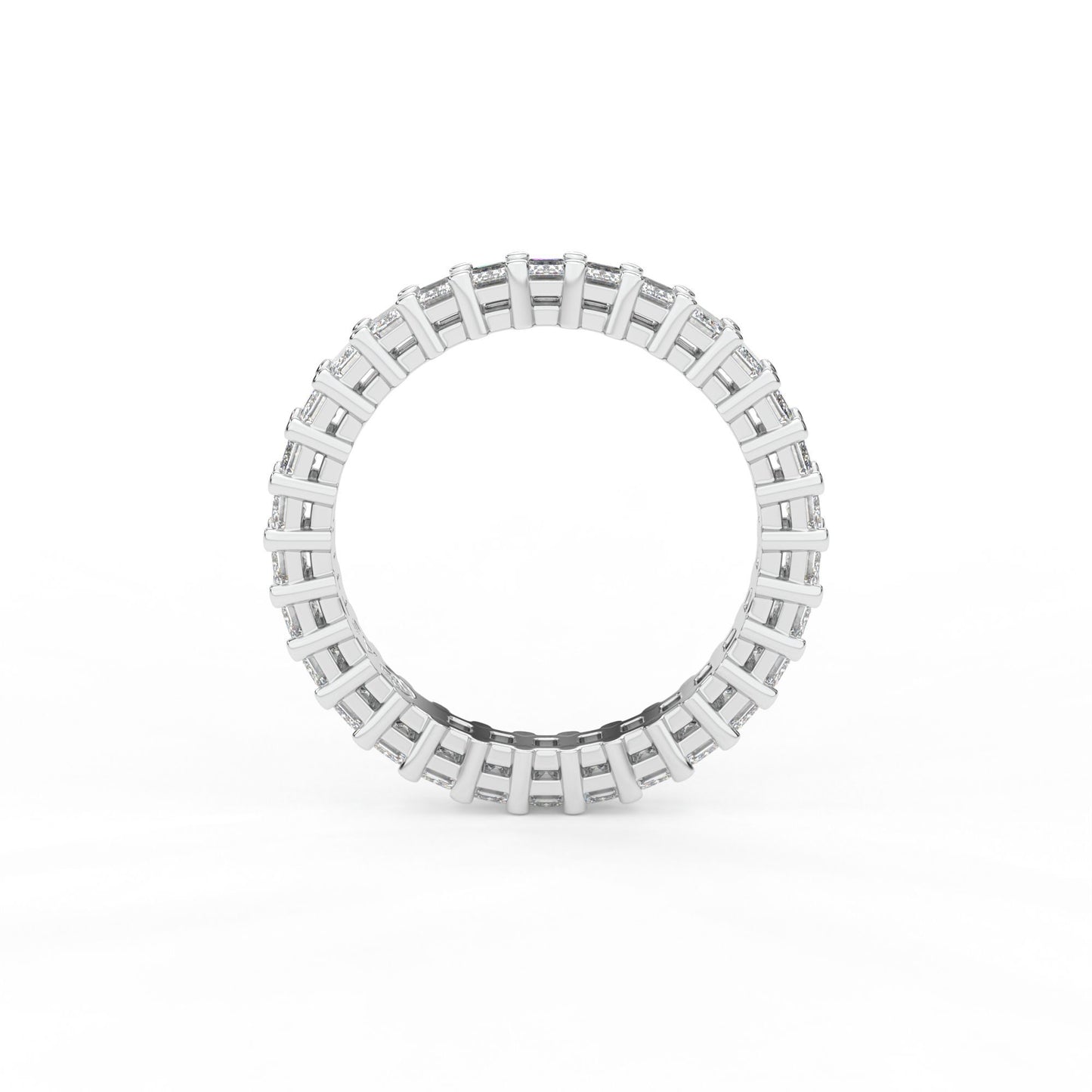 Majestic emerald shape eternity ring, Medium, 2.5 ct. (Approx.)