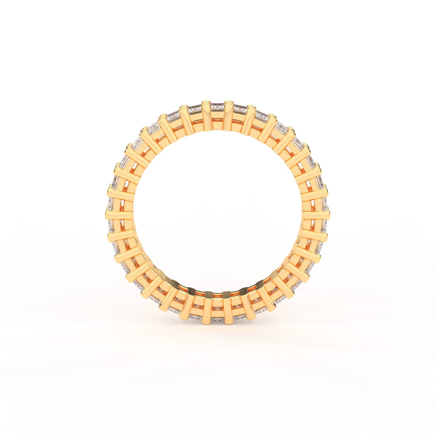 Majestic emerald shape eternity ring, Medium, 2.5 ct. (Approx.)