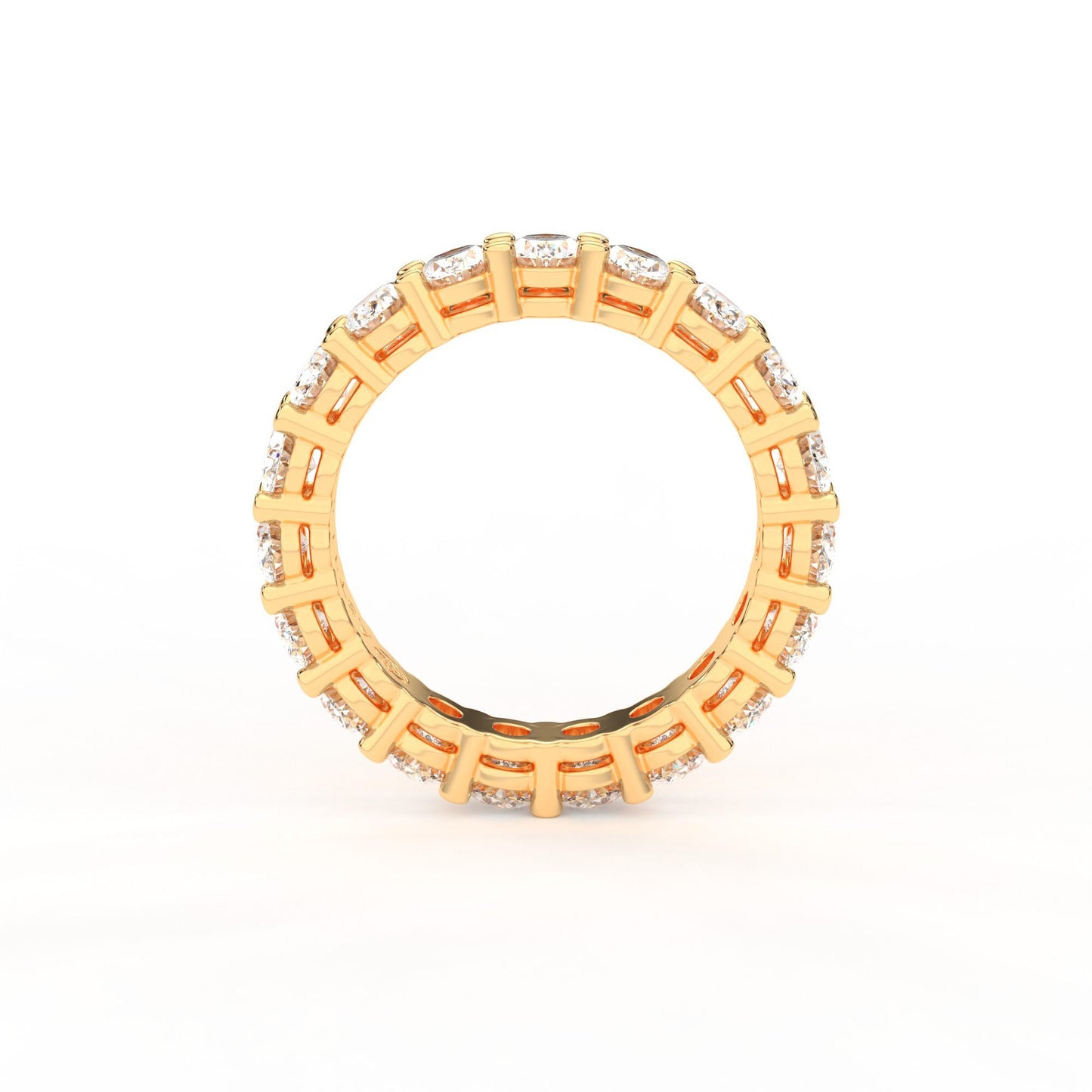 Majestic oval shape eternity ring, Large, 4.0 ct. (Approx.)