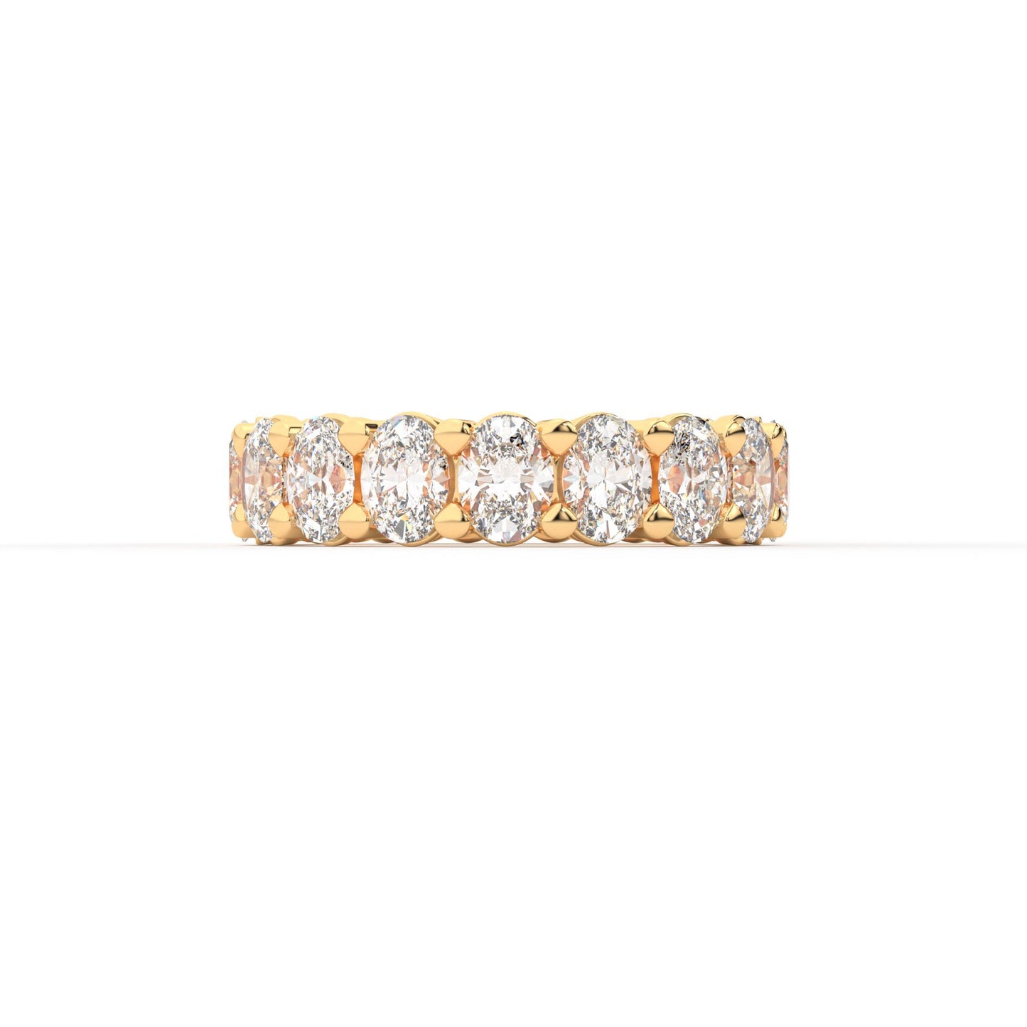 Majestic oval shape eternity ring, X-Large, 5.0 ct. (Approx.)