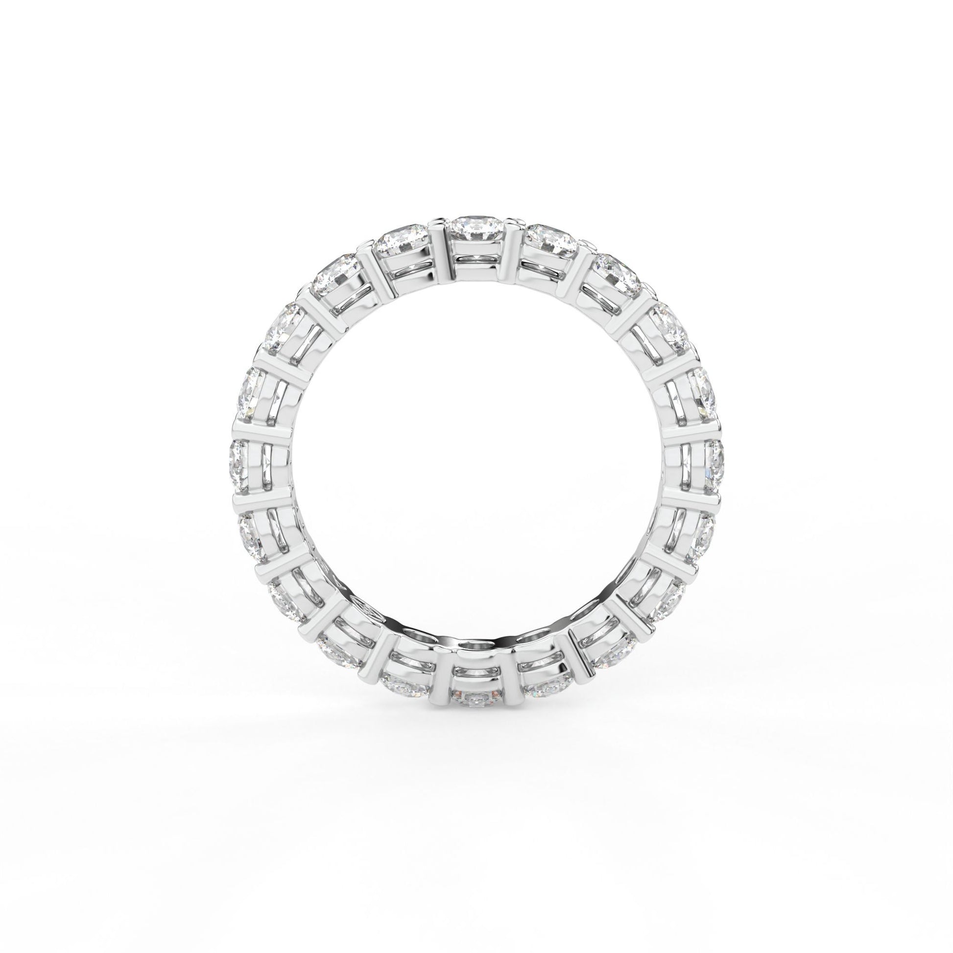 18K White Gold