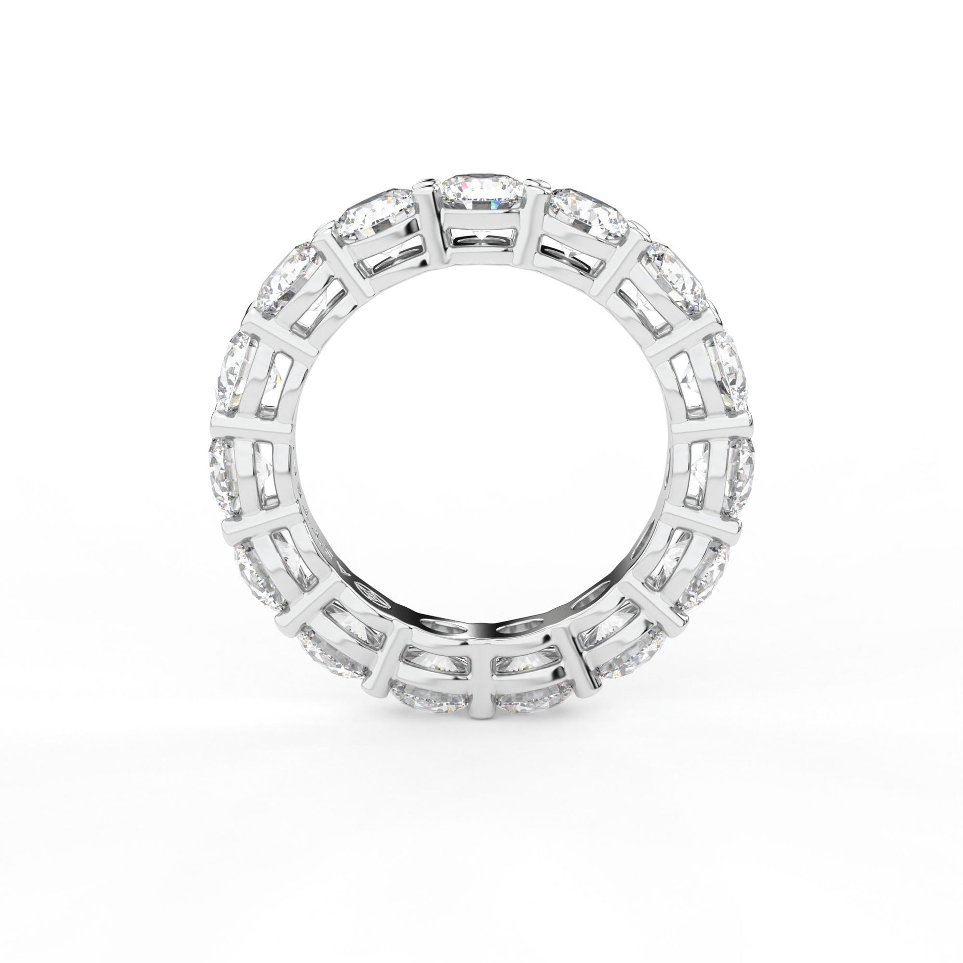 18K White Gold