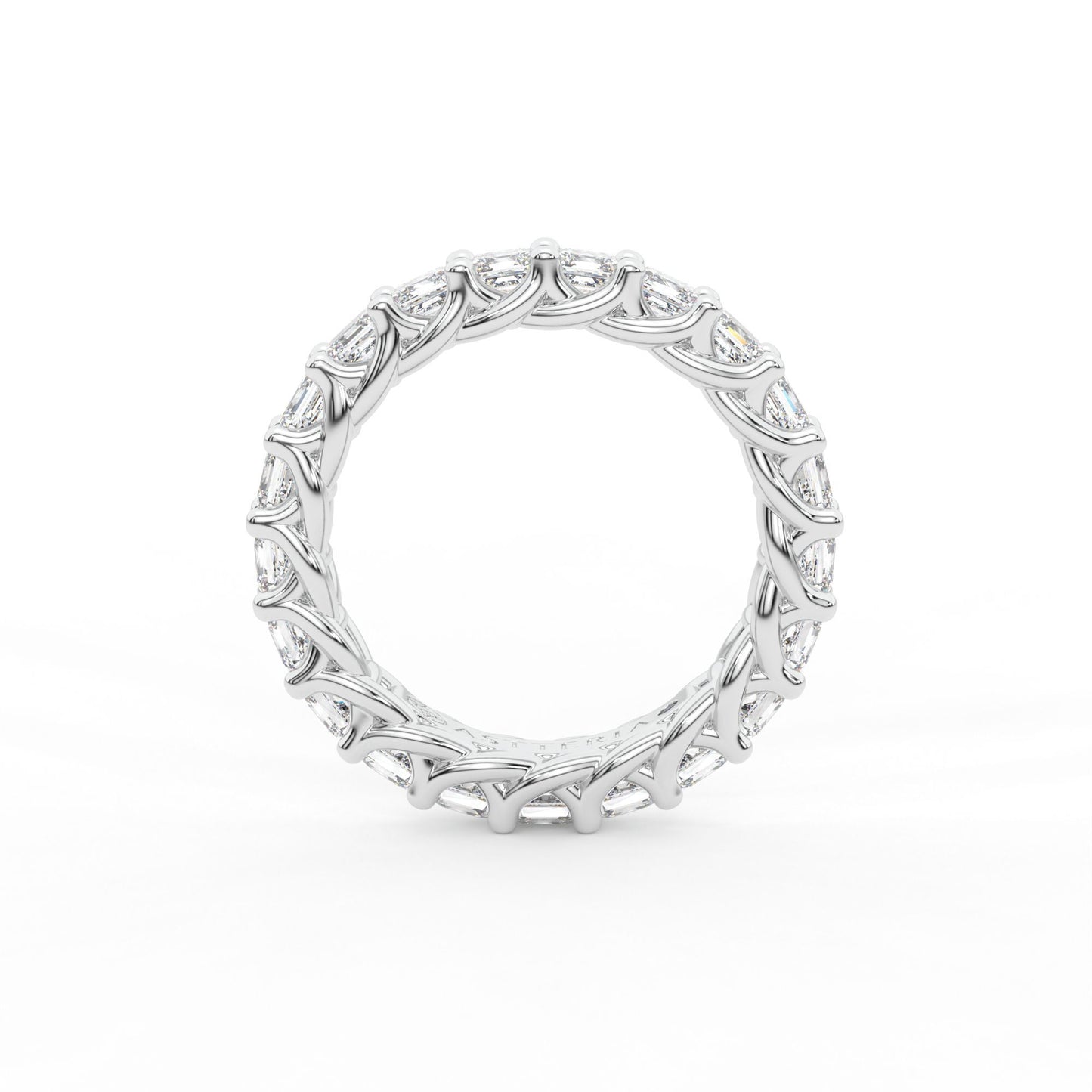 Eternal Assher cut eternity ring, Medium, 3.0 ct. (Approx.)