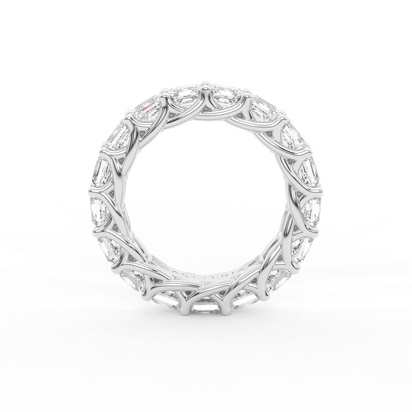 Eternal Assher cut eternity ring, Large, 5.5 ct. (Approx.)