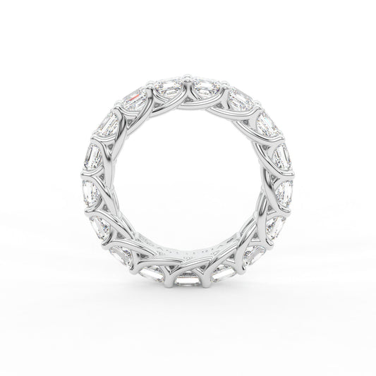 14K white gold, 18K white gold