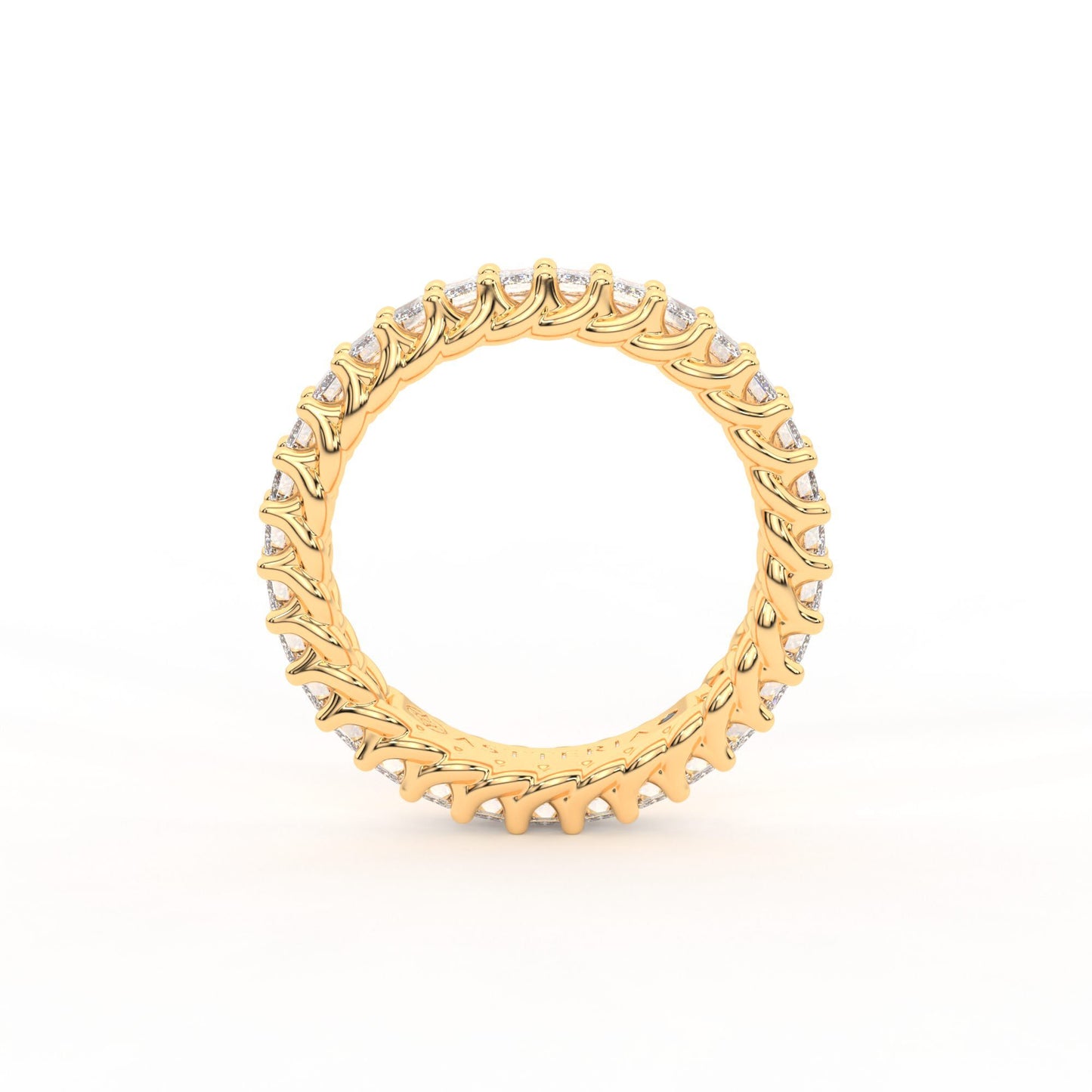 Eternal emerald shape eternity ring, Medium, 3.0 ct. (Approx.)