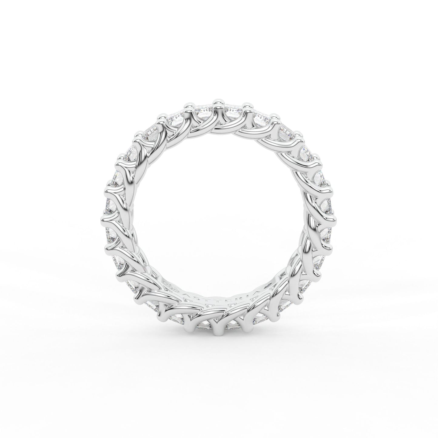 Eternal emerald shape eternity ring, Large, 3.5 ct. (Approx.)
