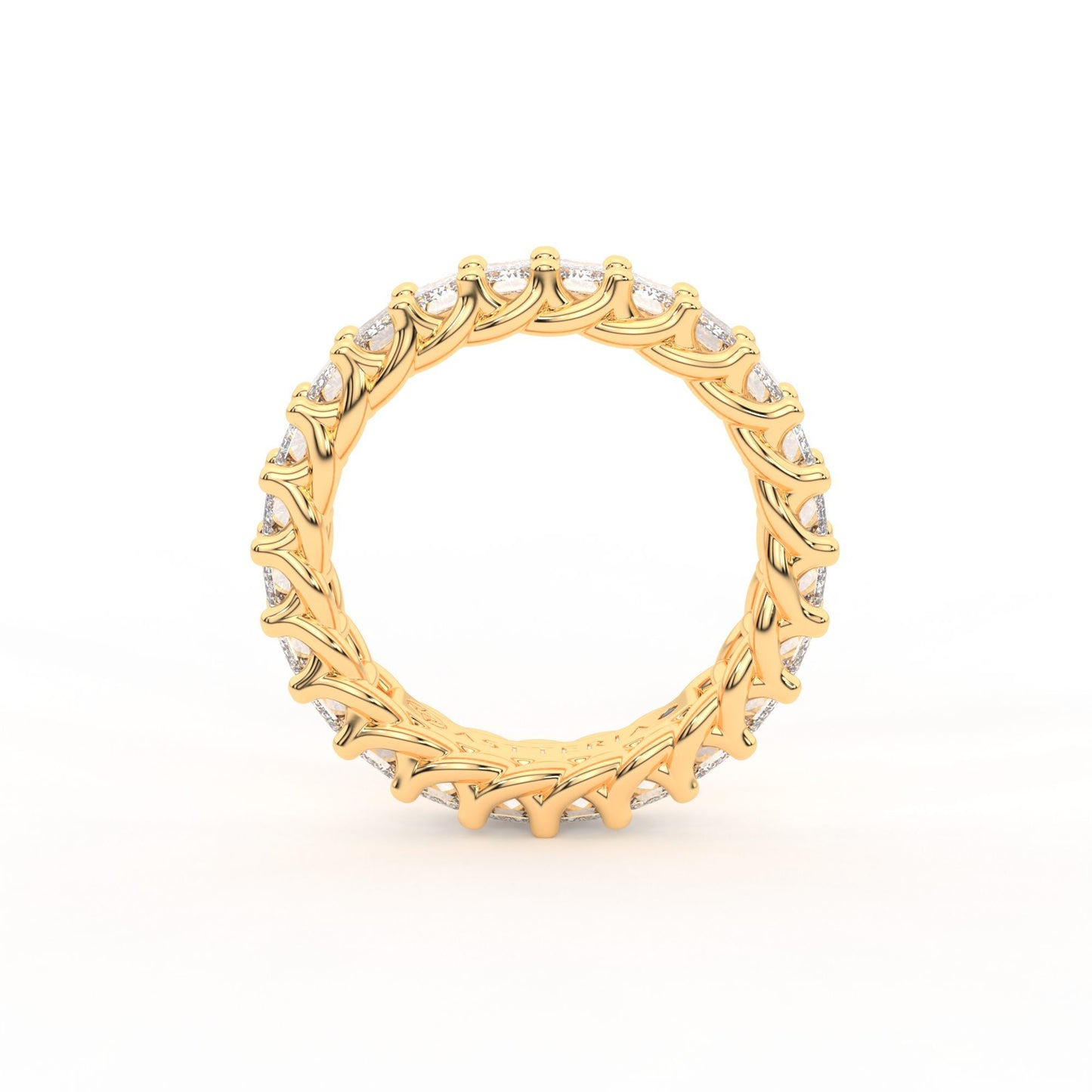 Eternal emerald shape eternity ring, Large, 3.5 ct. (Approx.)