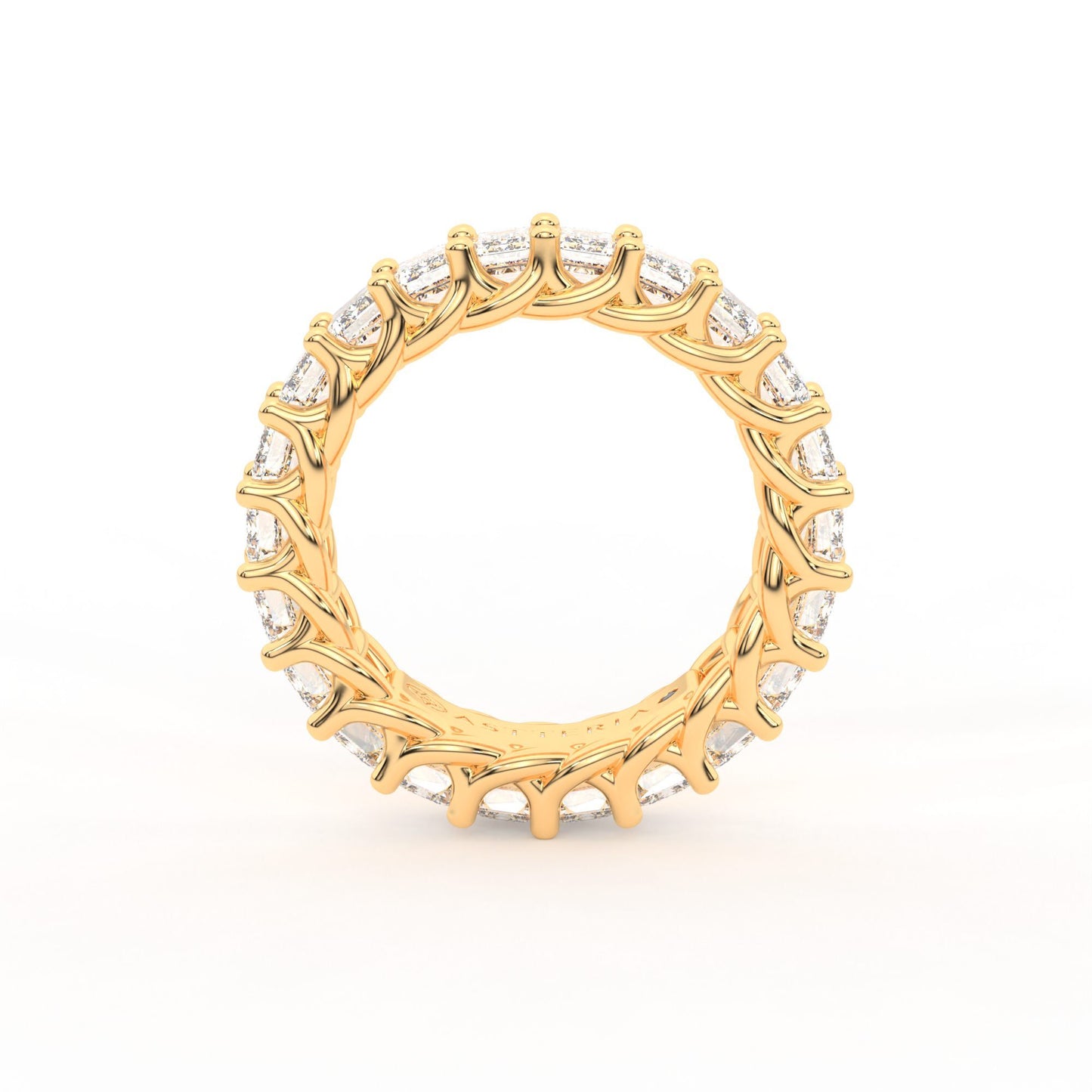Eternal emerald shape eternity ring, X-Large, 5.5 ct. (Approx.)