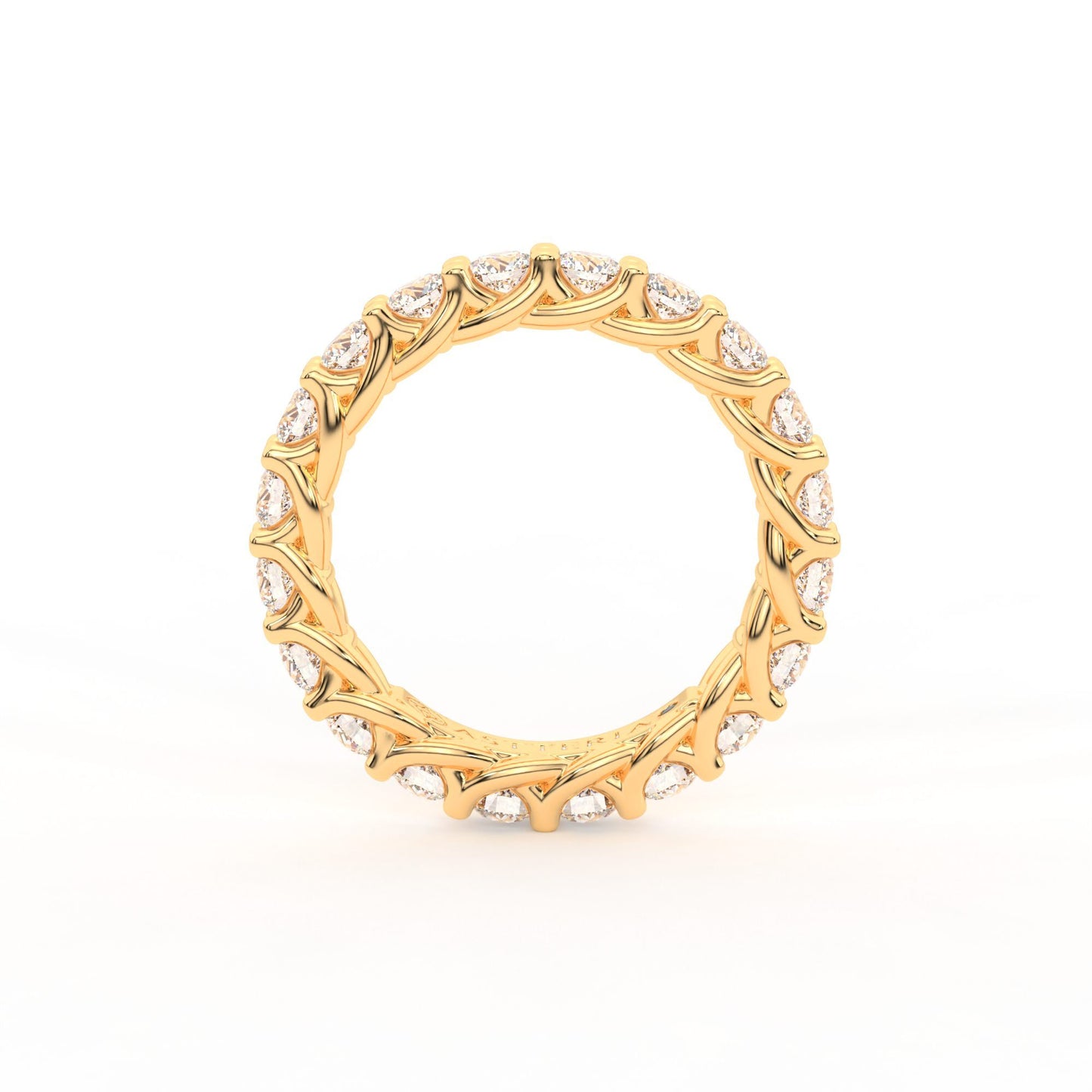Eternal round shape eternity ring, Medium, 2.0 ct. (Approx.)