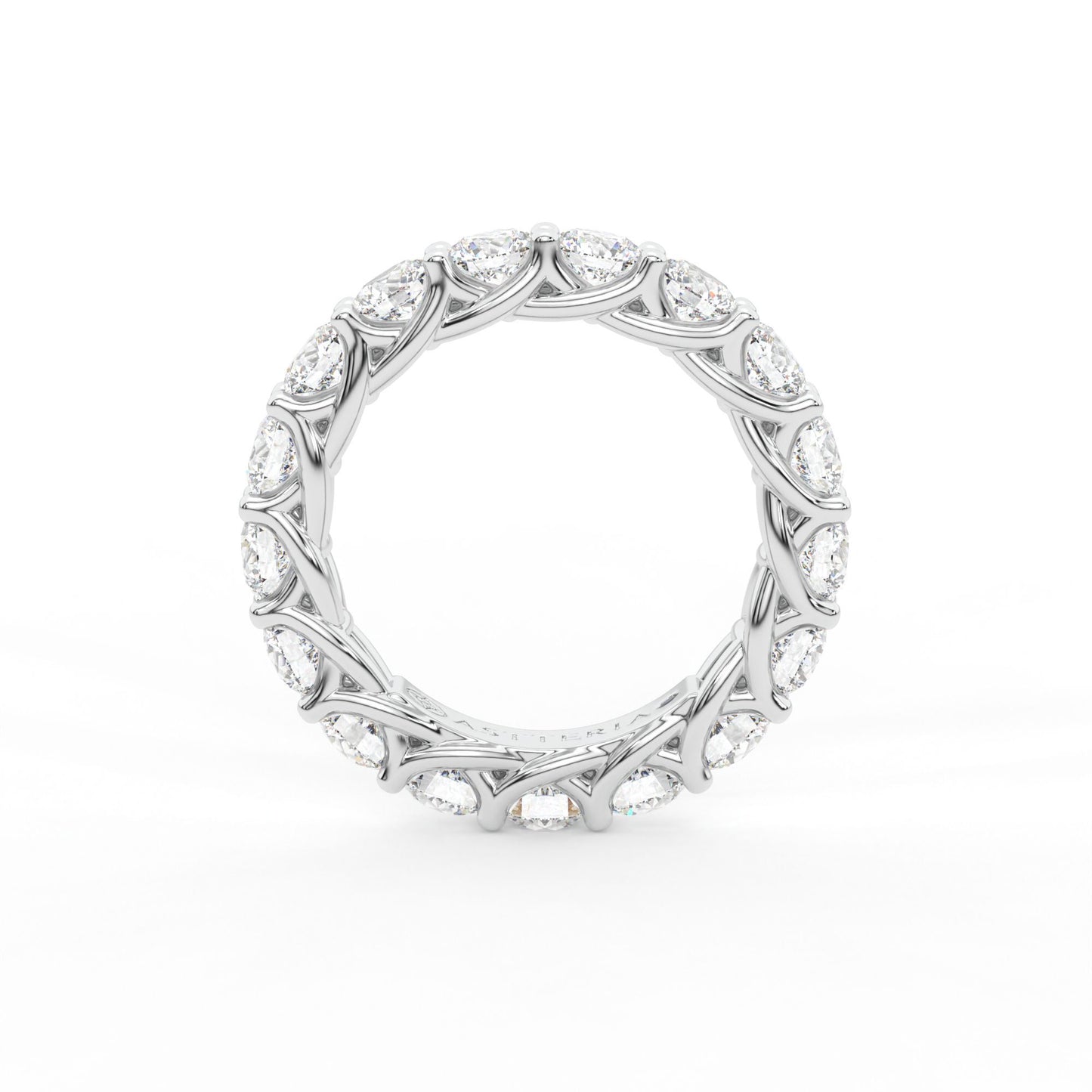 Eternal round shape eternity ring, Large, 4.5 ct. (Approx.)