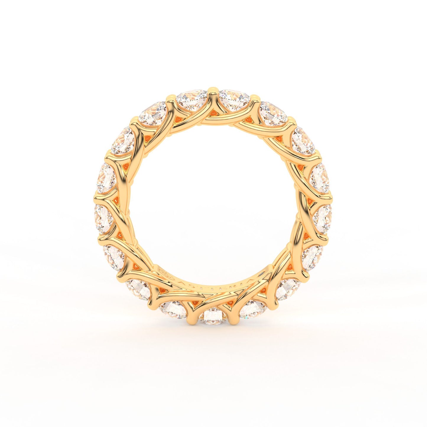 Eternal round shape eternity ring, Large, 4.5 ct. (Approx.)