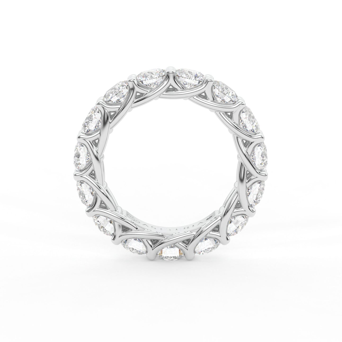 Eternal round shape eternity ring, X-Large, 5.5 ct. (Approx.)