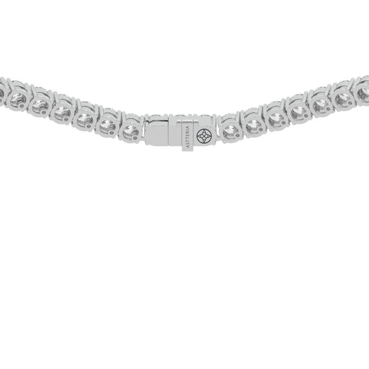 14K white gold, 18K white gold