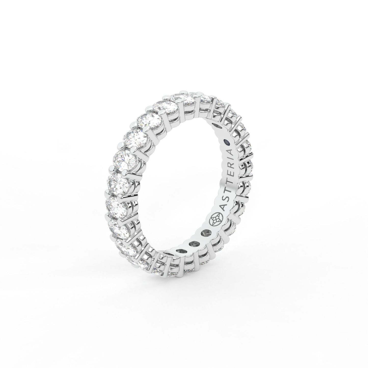 Majestic oval shape eternity ring, Medium, 2.5 ct. (Approx.)