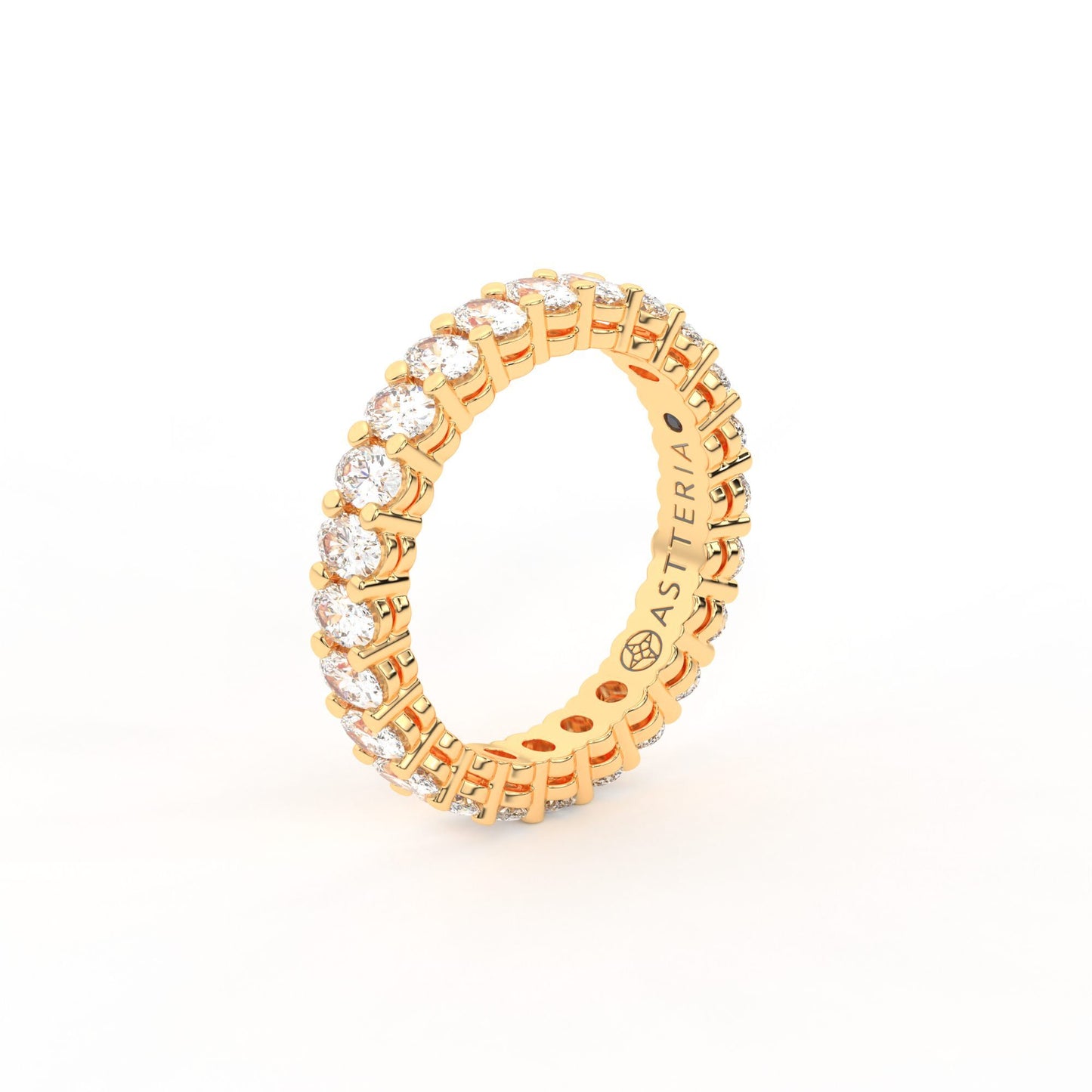 Majestic oval shape eternity ring, Medium, 2.5 ct. (Approx.)