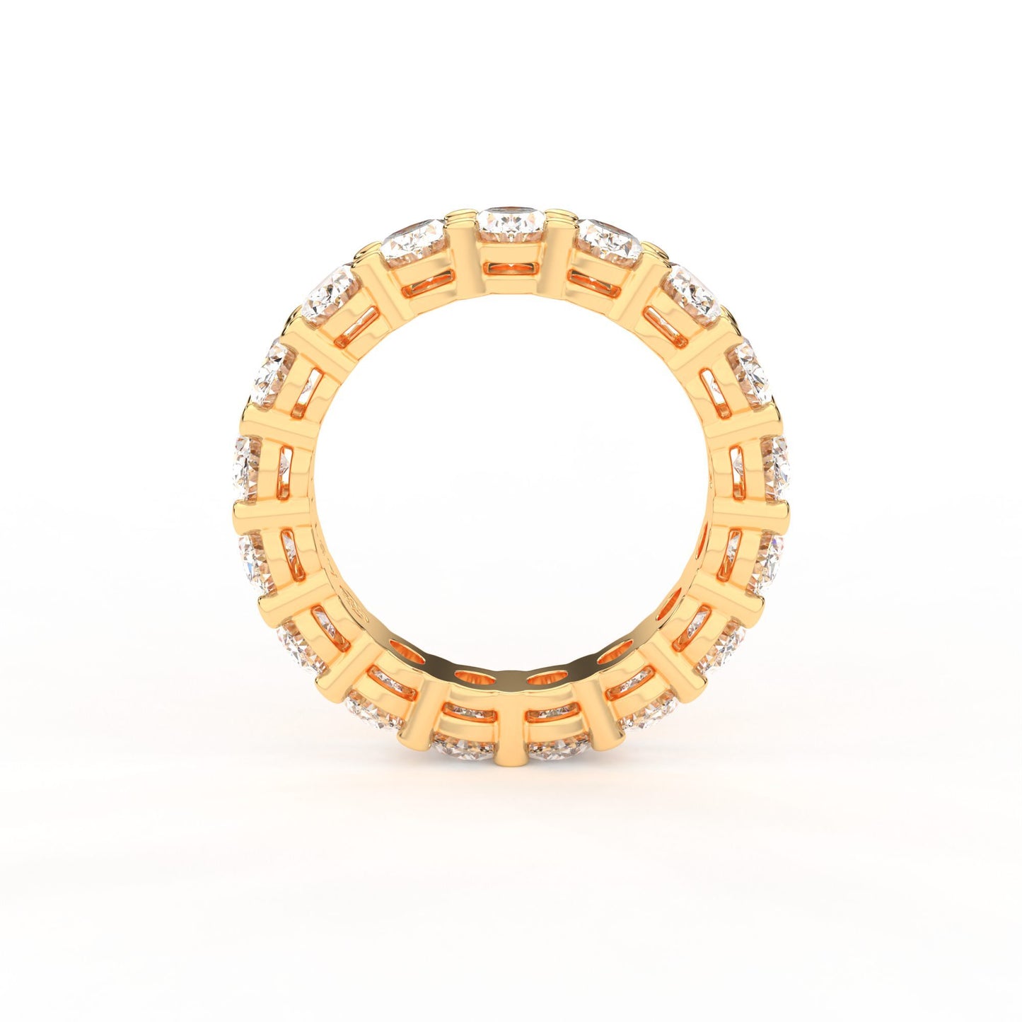 Majestic oval shape eternity ring, X-Large, 5.0 ct. (Approx.)
