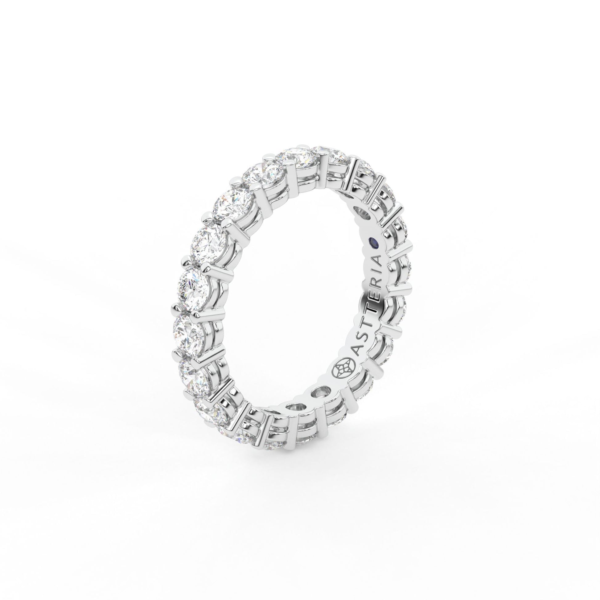 18K White Gold