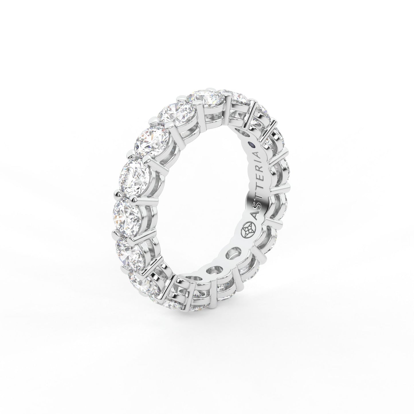 18K White Gold