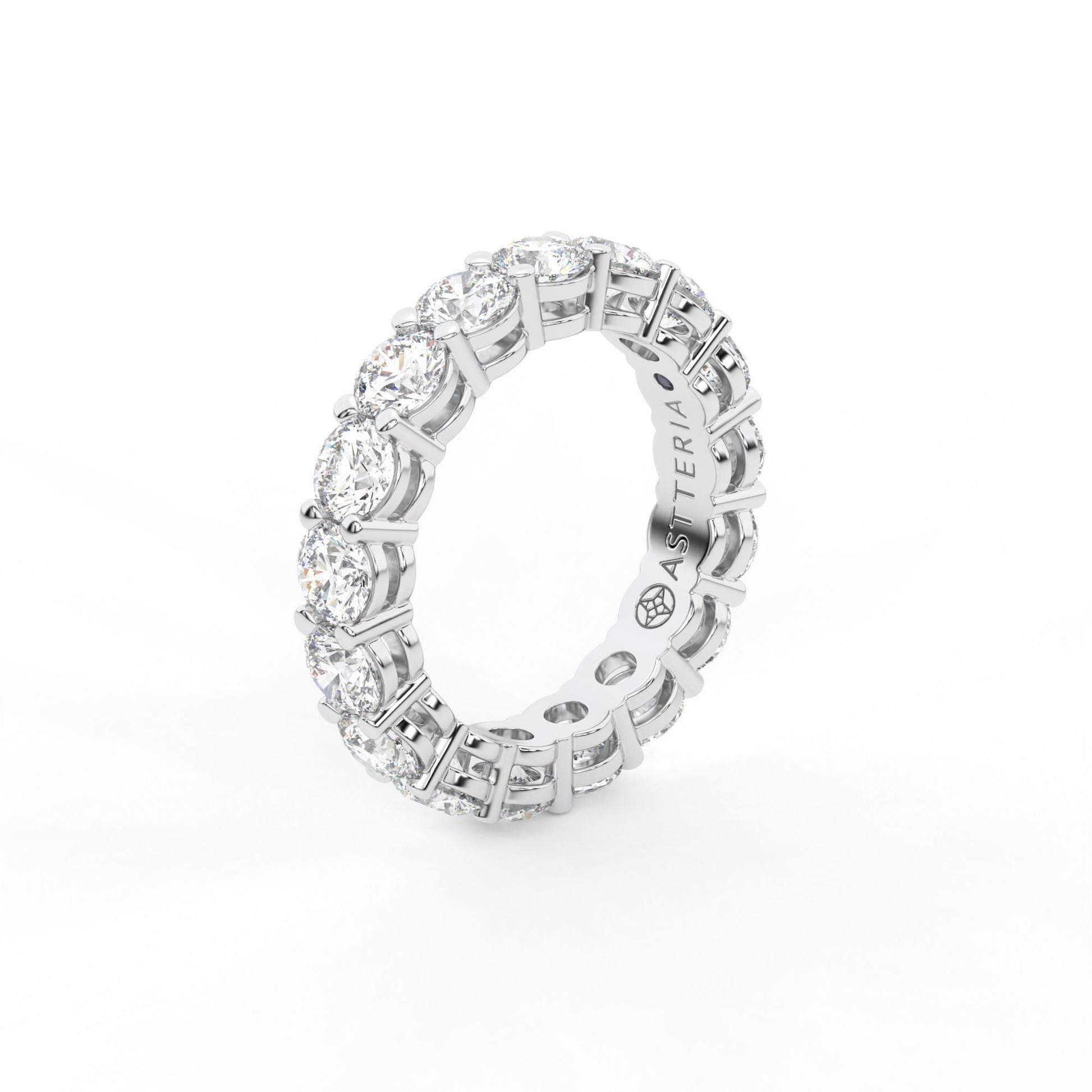 18K White Gold