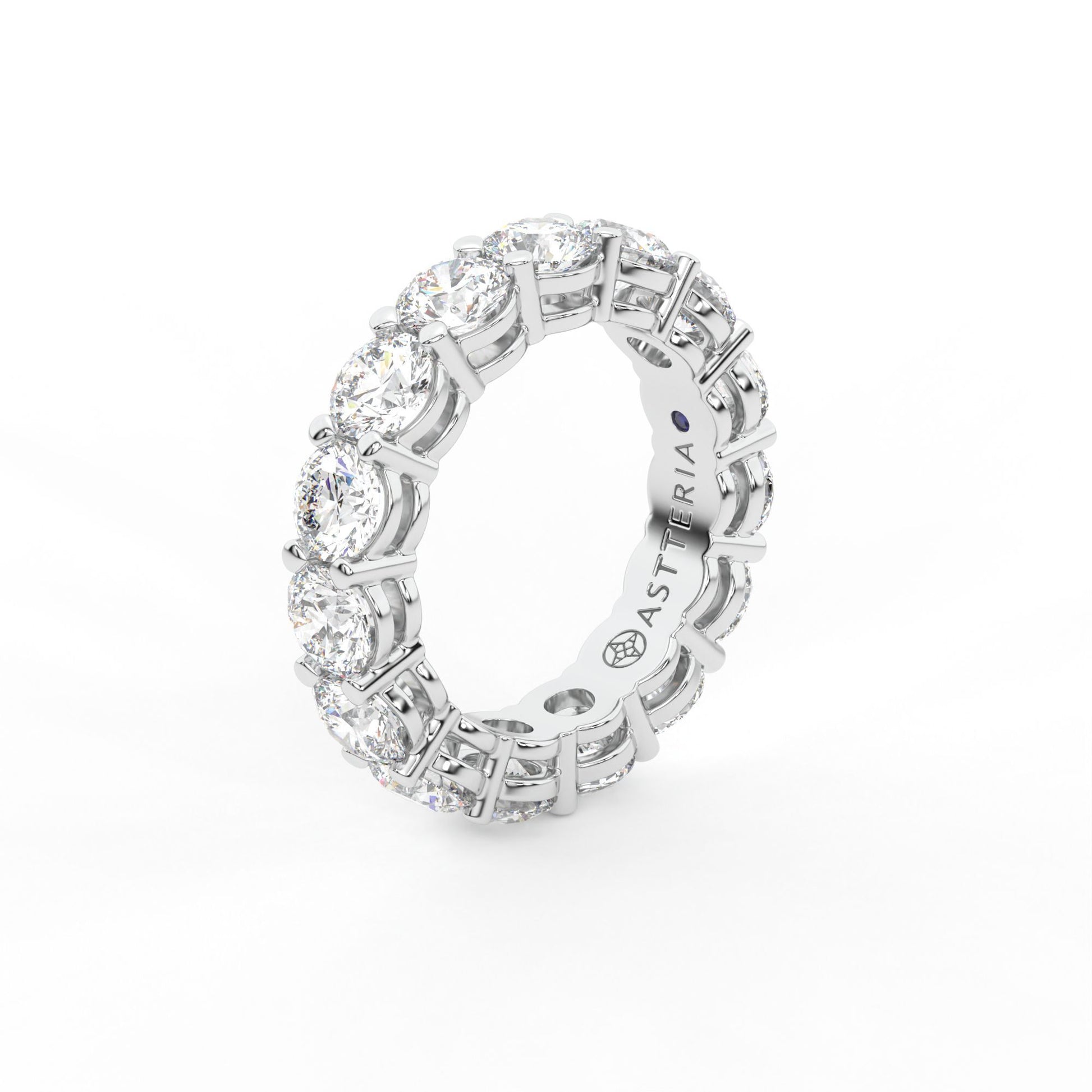 18K White Gold