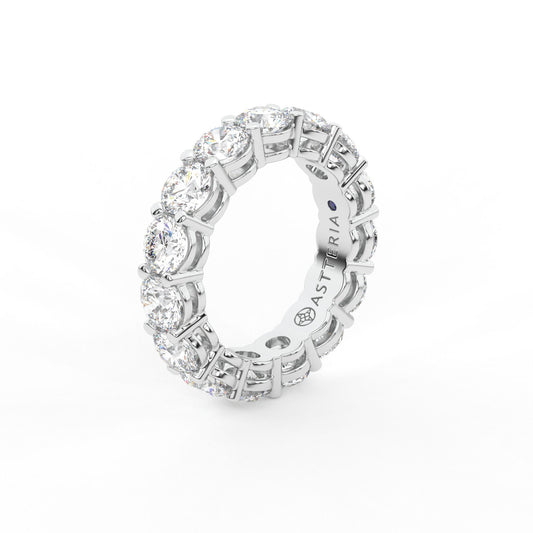 18K White Gold