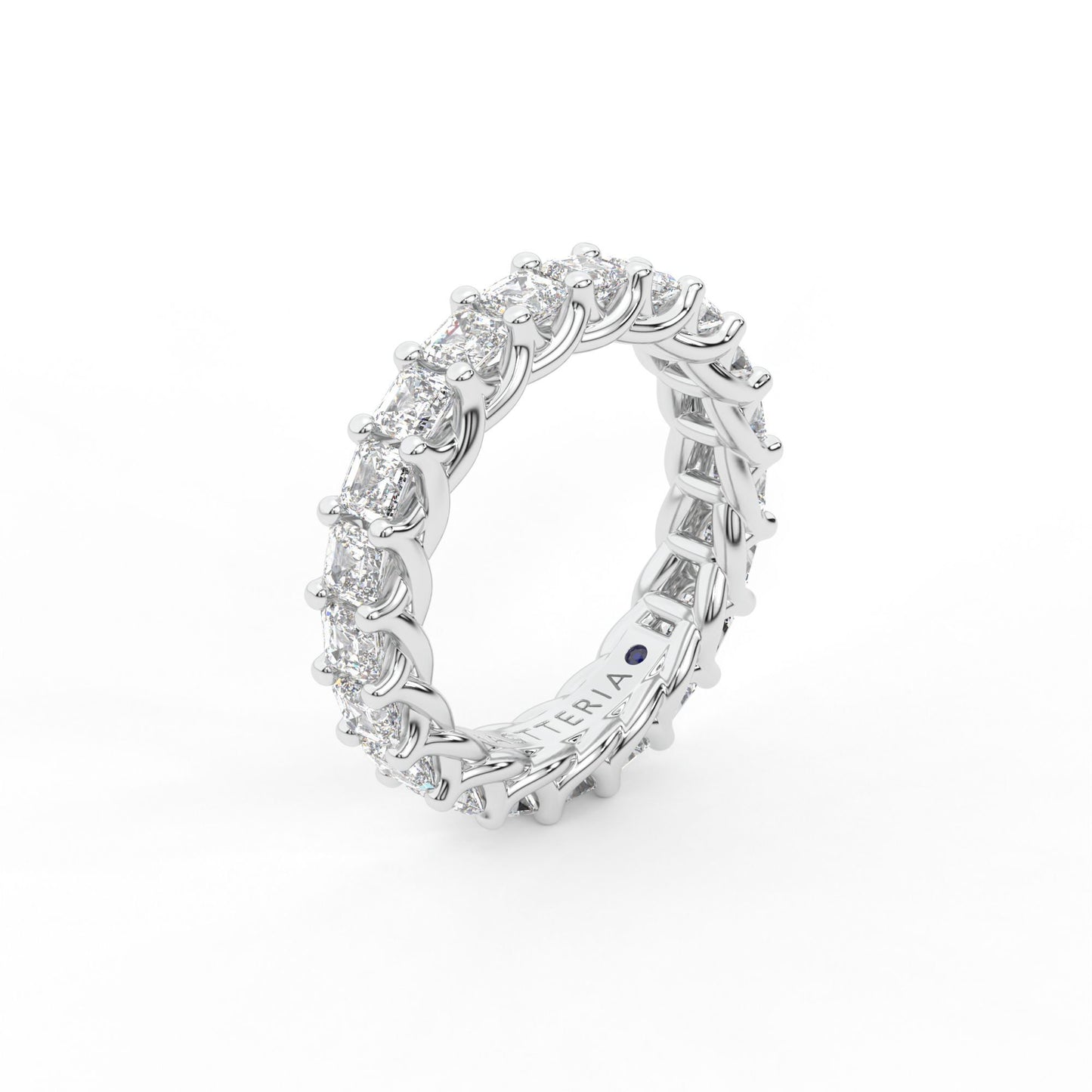 Eternal Assher cut eternity ring, Medium, 3.0 ct. (Approx.)