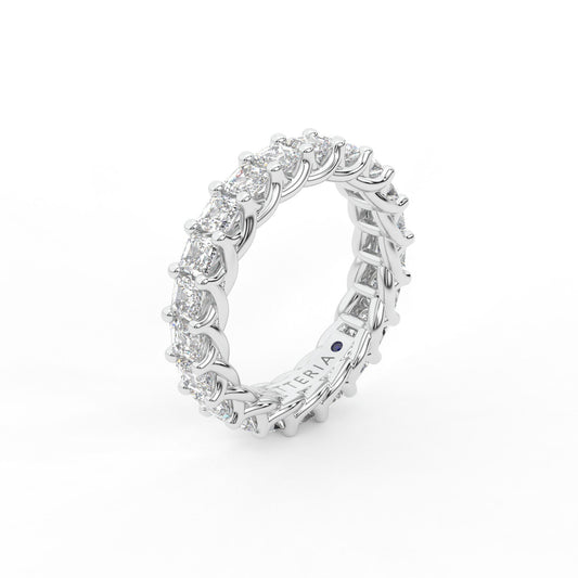 18K white gold