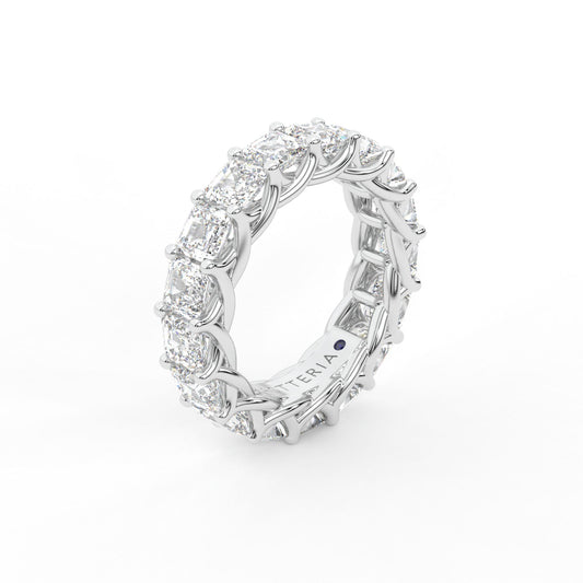 14K white gold, 18K white gold
